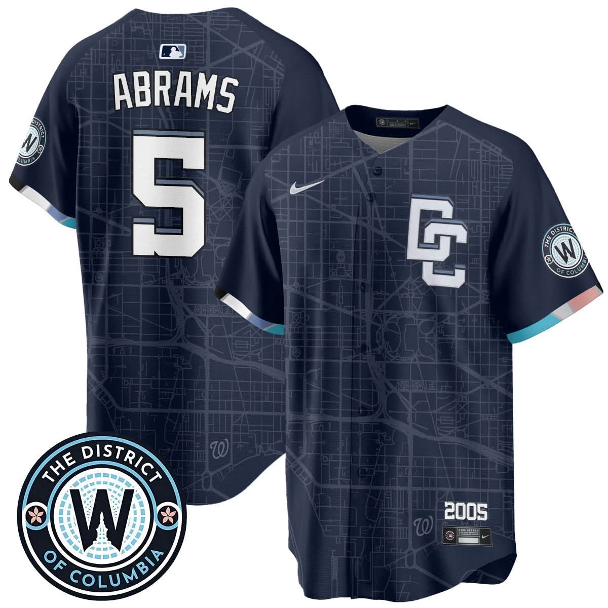 Washington Nationals 2025 City Connect Limited Jersey - All Stitched - Limited Jersey | MLB Jersey Washington Nationals 2025 City Connect Limited Jersey - All Stitched - Limited Jersey | MLB Jersey
