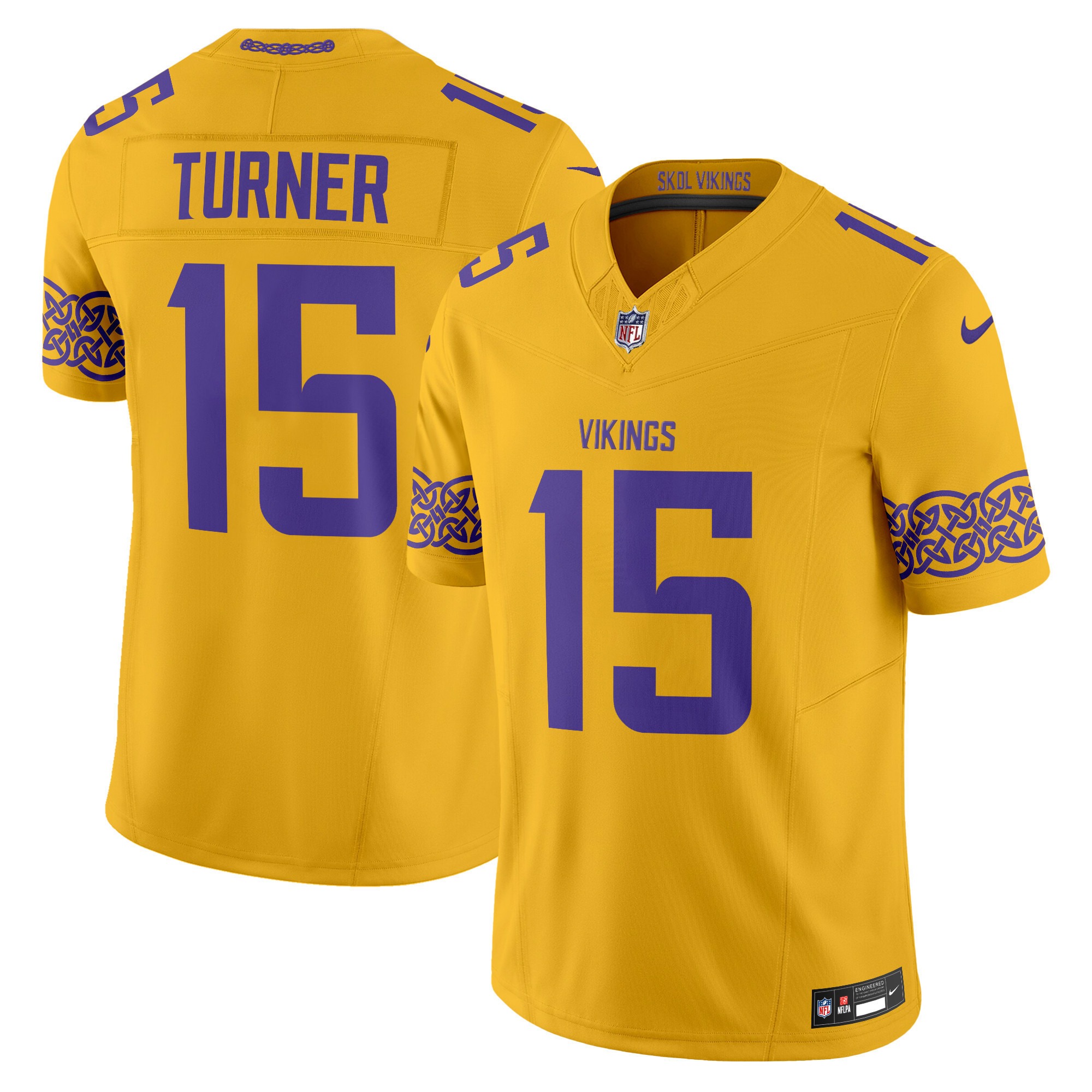 Men's Minnesota Vikings Nordic Pattern Vapor Limited Jersey - All Stitched - Limited Jersey | NFL Jersey Men's Minnesota Vikings Nordic Pattern Vapor Limited Jersey - All Stitched - Limited Jersey | NFL Jersey