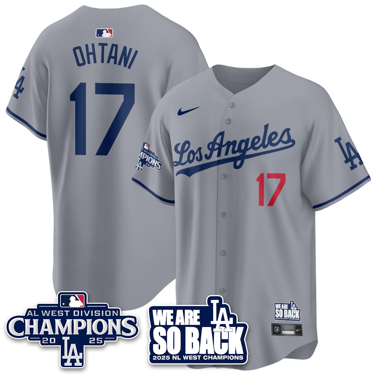 Los Angeles Dodgers 2025 NL West Division Champions Jersey - All Stitc - Limited Jersey | MLB Jersey Los Angeles Dodgers 2025 NL West Division Champions Jersey - All Stitc - Limited Jersey | MLB Jersey