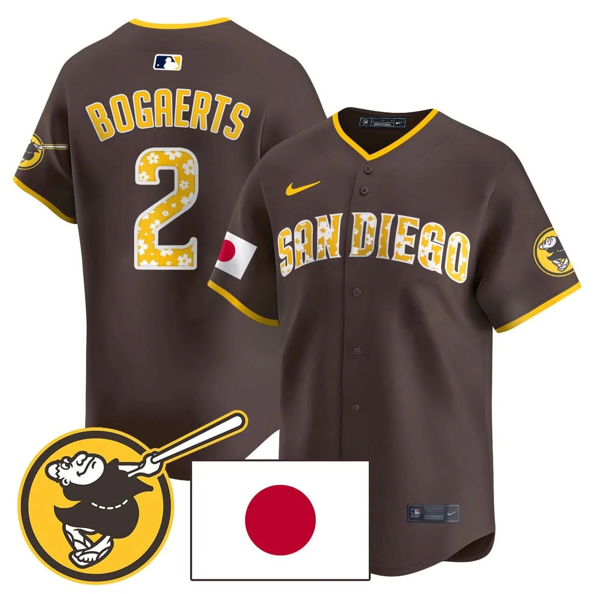 San Diego Padres Japanese Heritage Jersey - All Stitched - Limited Jersey | MLB Jersey San Diego Padres Japanese Heritage Jersey - All Stitched - Limited Jersey | MLB Jersey