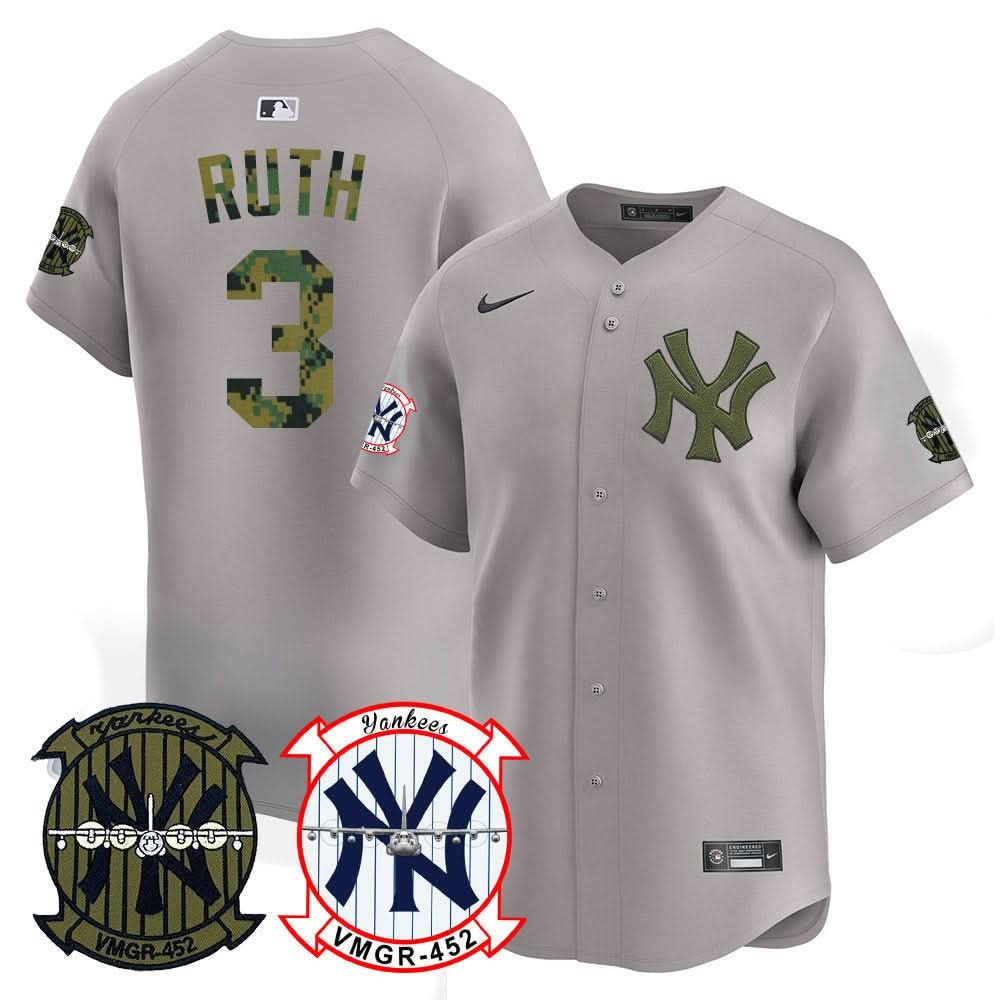 New York Yankees Woodland USMC Alternate Vapor Premier Limited Custom Jersey - All Stitched - Limited Jersey | MLB Jersey New York Yankees Woodland USMC Alternate Vapor Premier Limited Custom Jersey - All Stitched - Limited Jersey | MLB Jersey