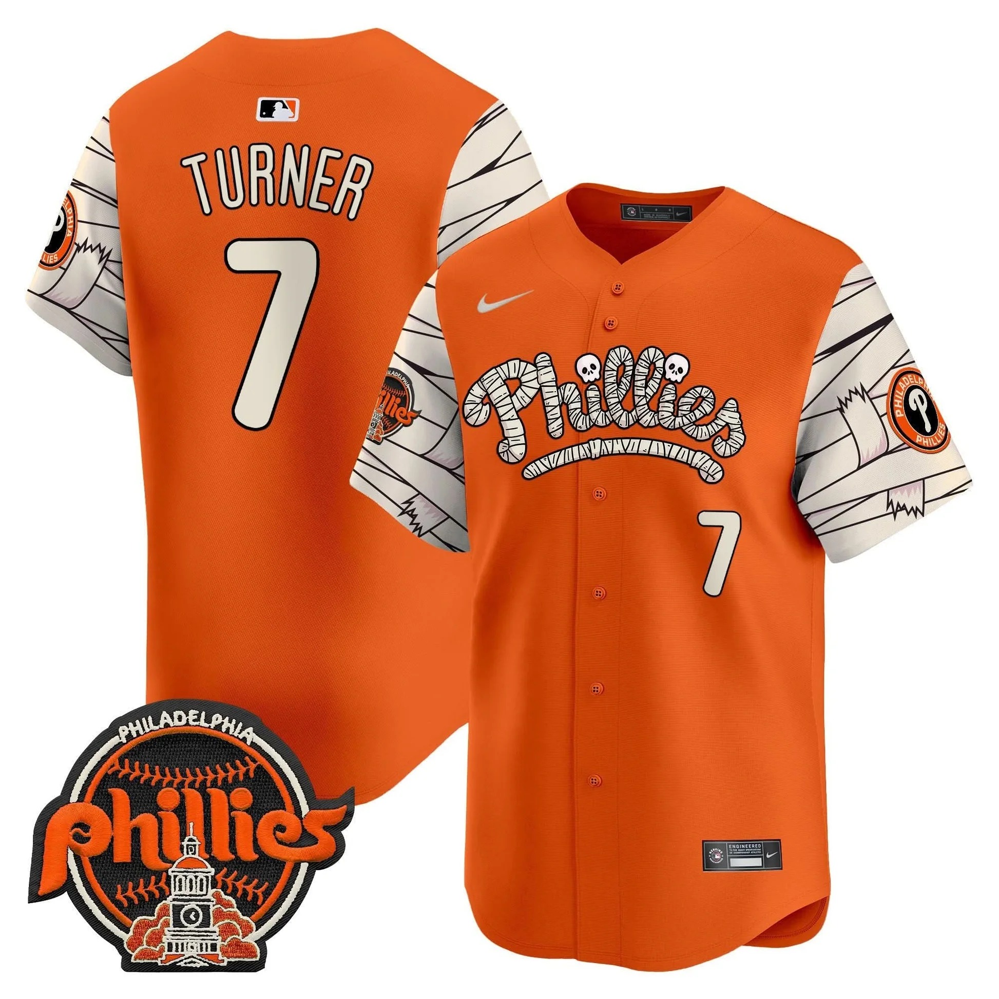Phillies Halloween Vapor Premier Limited Jersey V2 - All Stitched - Limited Jersey | MLB Jersey Phillies Halloween Vapor Premier Limited Jersey V2 - All Stitched - Limited Jersey | MLB Jersey