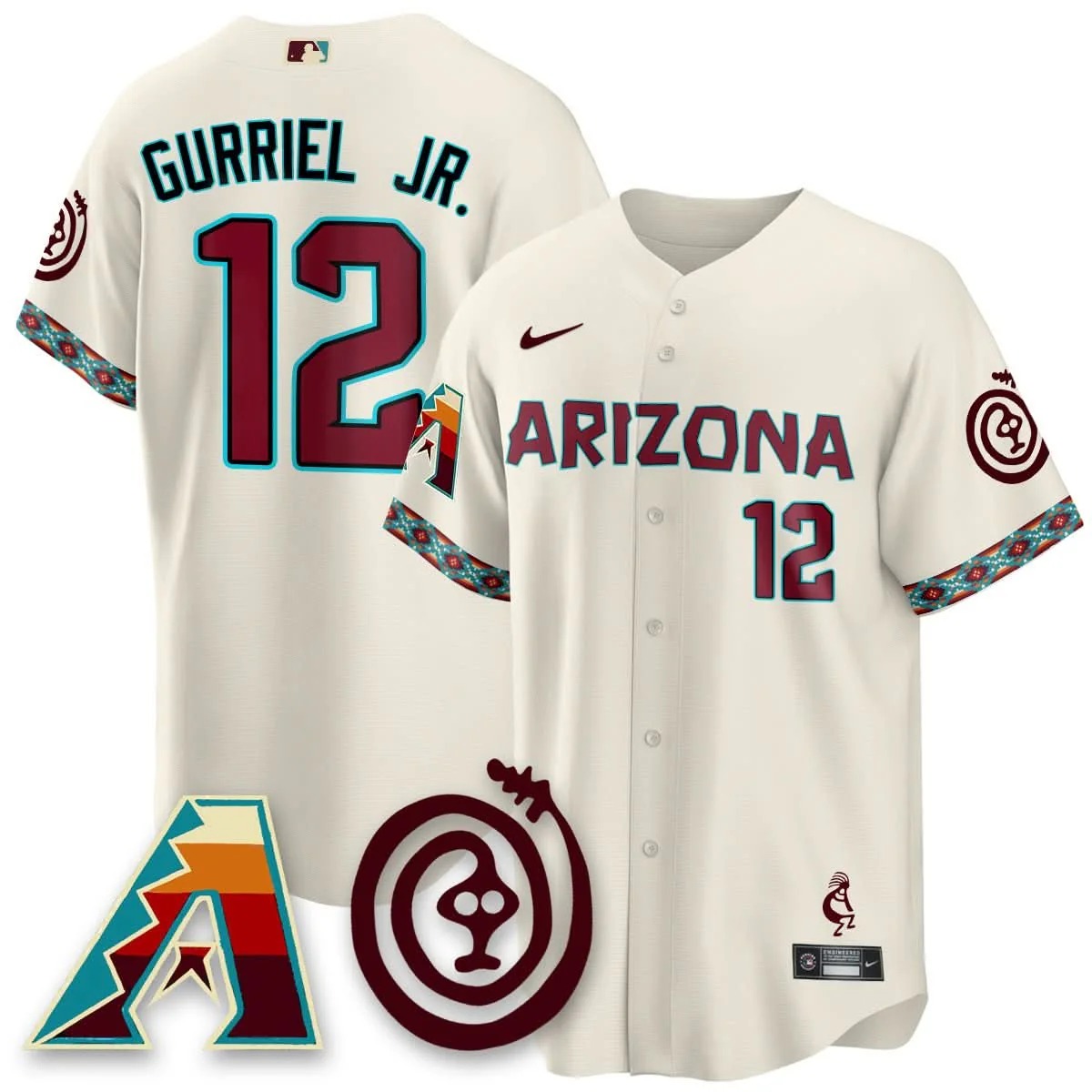 Arizona Diamondbacks City Connect Concept Jersey V2 - All Stitched - Limited Jersey | MLB Jersey Arizona Diamondbacks City Connect Concept Jersey V2 - All Stitched - Limited Jersey | MLB Jersey