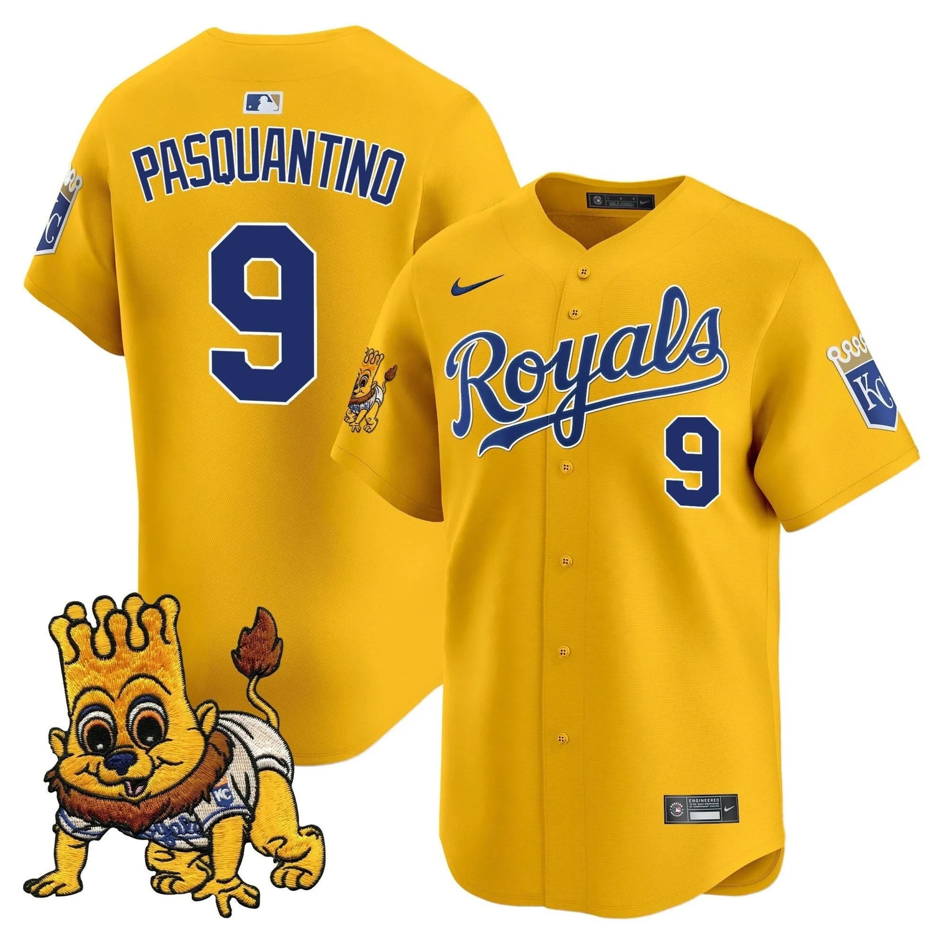 Kansas City Royals Sluggerrr Patch Vapor Premier Limited Jersey - All Stitched - Limited Jersey | MLB Jersey Kansas City Royals Sluggerrr Patch Vapor Premier Limited Jersey - All Stitched - Limited Jersey | MLB Jersey