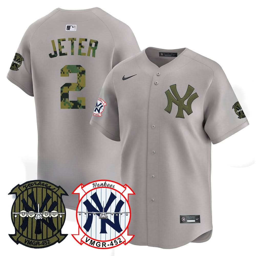 New York Yankees Woodland USMC Alternate Vapor Premier Limited Custom Jersey - All Stitched - Limited Jersey | MLB Jersey New York Yankees Woodland USMC Alternate Vapor Premier Limited Custom Jersey - All Stitched - Limited Jersey | MLB Jersey