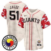 San Francisco Giants Korean Heritage Jersey - All Stitched - Limited Jersey | MLB Jersey
