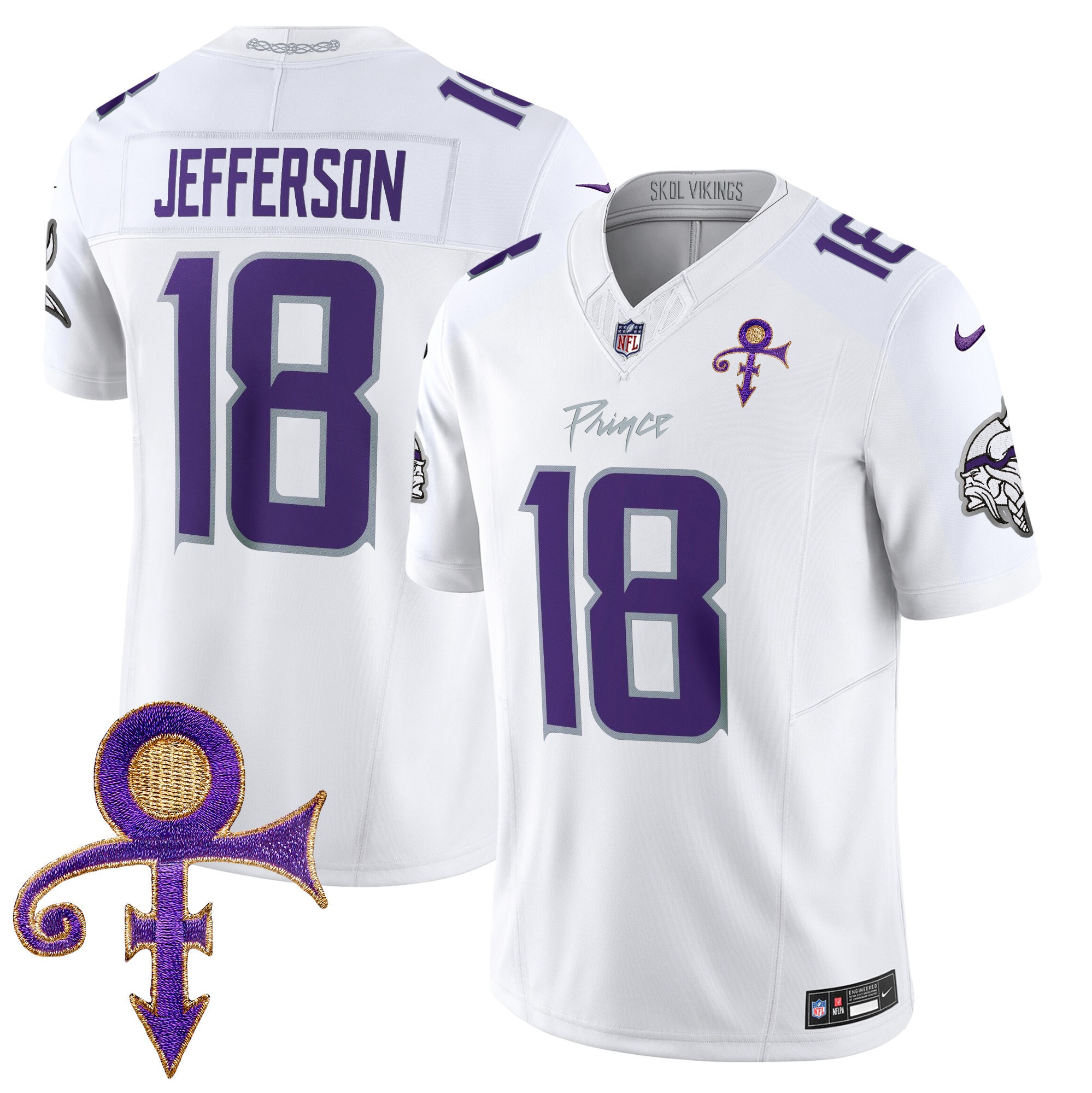 Men's Minnesota Vikings 2024 Prince Vapor Limited Jersey - All Stitched - Limited Jersey | NFL Jersey Men's Minnesota Vikings 2024 Prince Vapor Limited Jersey - All Stitched - Limited Jersey | NFL Jersey