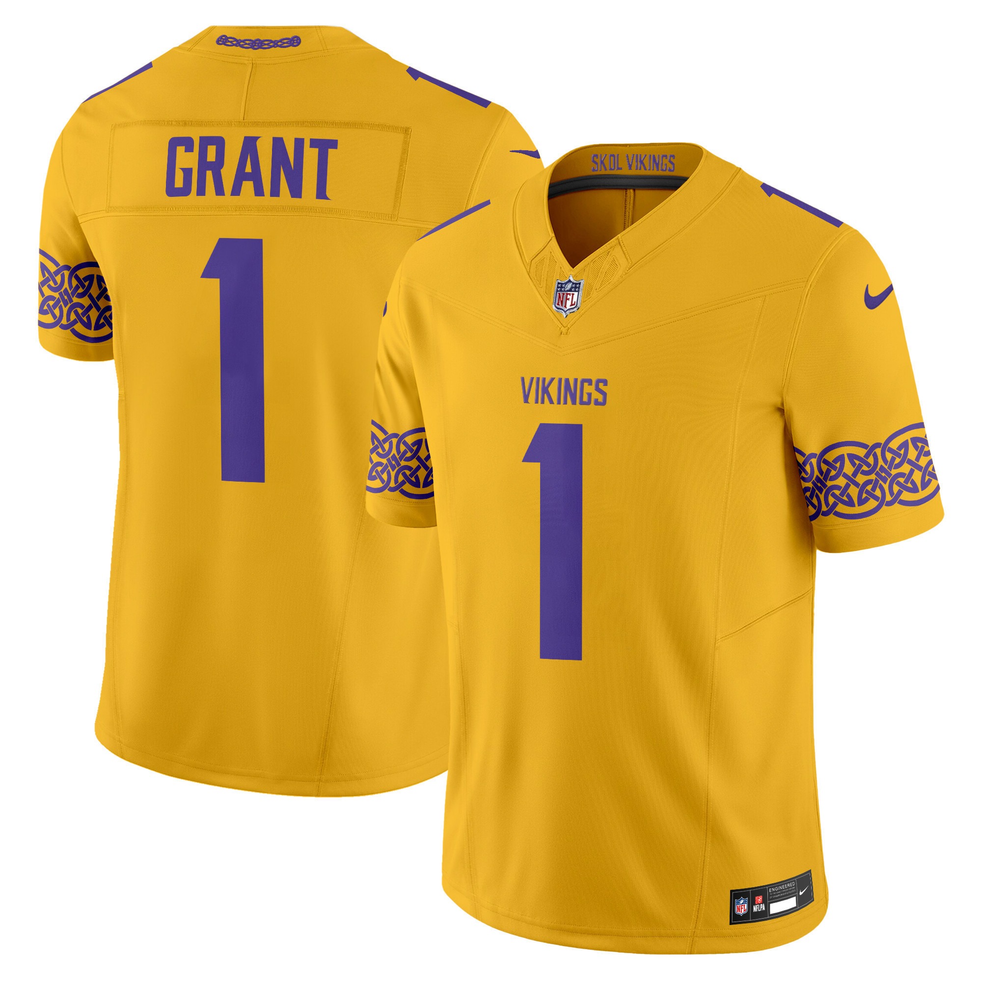 Men's Minnesota Vikings Nordic Pattern Vapor Limited Jersey - All Stitched - Limited Jersey | NFL Jersey Men's Minnesota Vikings Nordic Pattern Vapor Limited Jersey - All Stitched - Limited Jersey | NFL Jersey