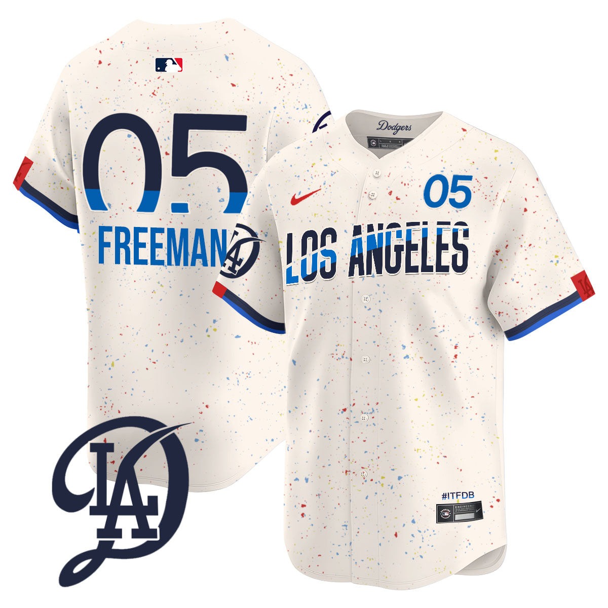 Men's Los Angeles Dodgers 2024 City Connect Limited Jersey - All Stitched - Limited Jersey | MLB Jersey Men's Los Angeles Dodgers 2024 City Connect Limited Jersey - All Stitched - Limited Jersey | MLB Jersey