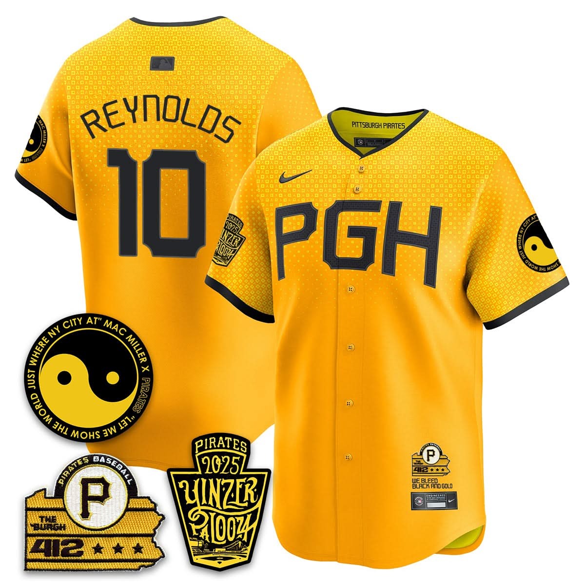 Pittsburgh Pirates Yinzerpalooza 2025 Limited Jersey - All Stitched - Limited Jersey | MLB Jersey Pittsburgh Pirates Yinzerpalooza 2025 Limited Jersey - All Stitched - Limited Jersey | MLB Jersey