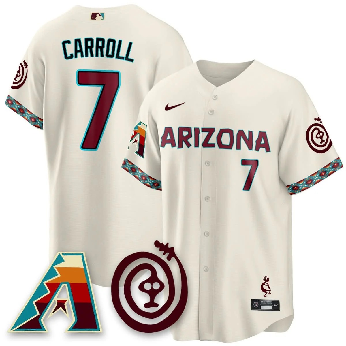 Arizona Diamondbacks City Connect Concept Jersey V2 - All Stitched - Limited Jersey | MLB Jersey Arizona Diamondbacks City Connect Concept Jersey V2 - All Stitched - Limited Jersey | MLB Jersey