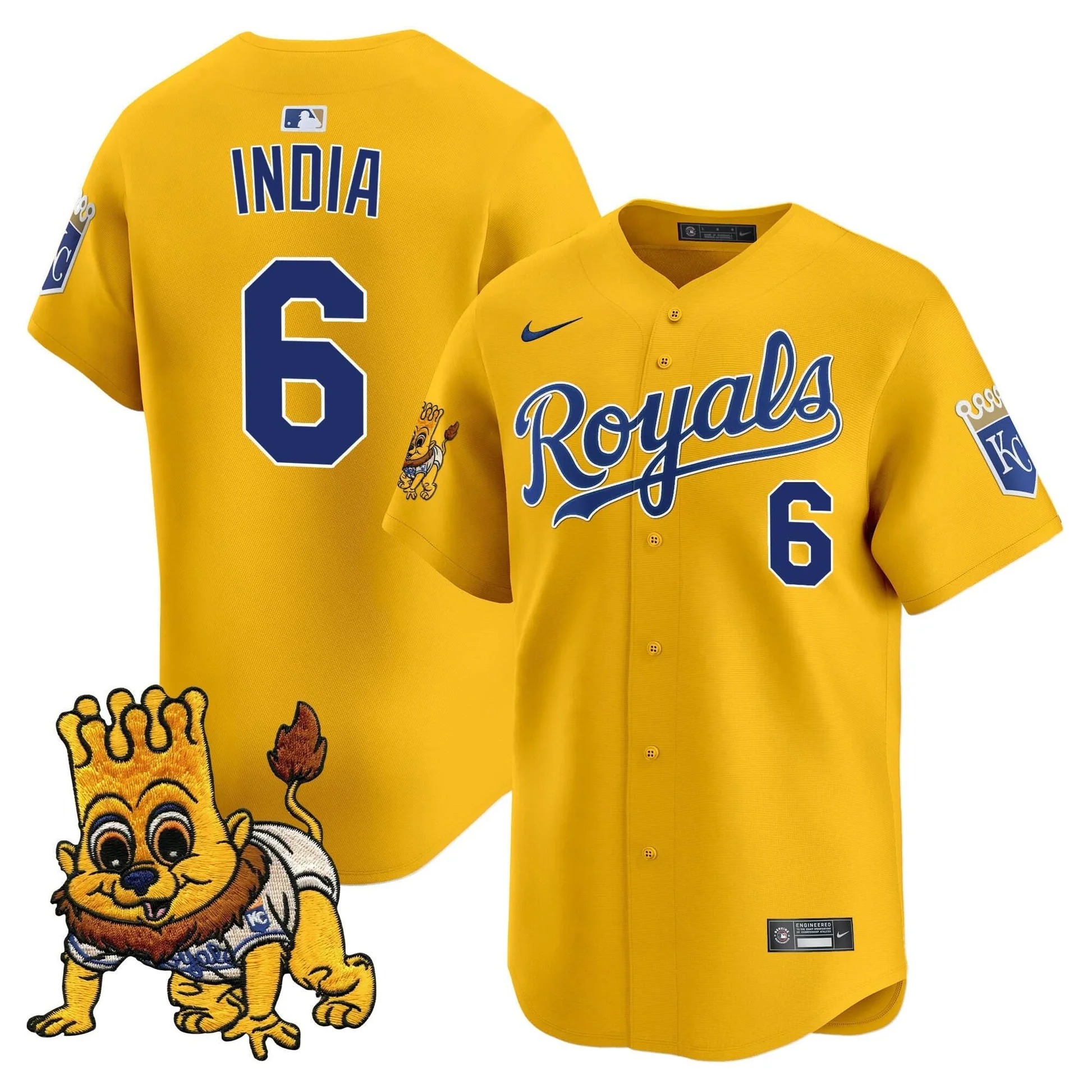 Kansas City Royals Sluggerrr Patch Vapor Premier Limited Jersey - All Stitched - Limited Jersey | MLB Jersey Kansas City Royals Sluggerrr Patch Vapor Premier Limited Jersey - All Stitched - Limited Jersey | MLB Jersey