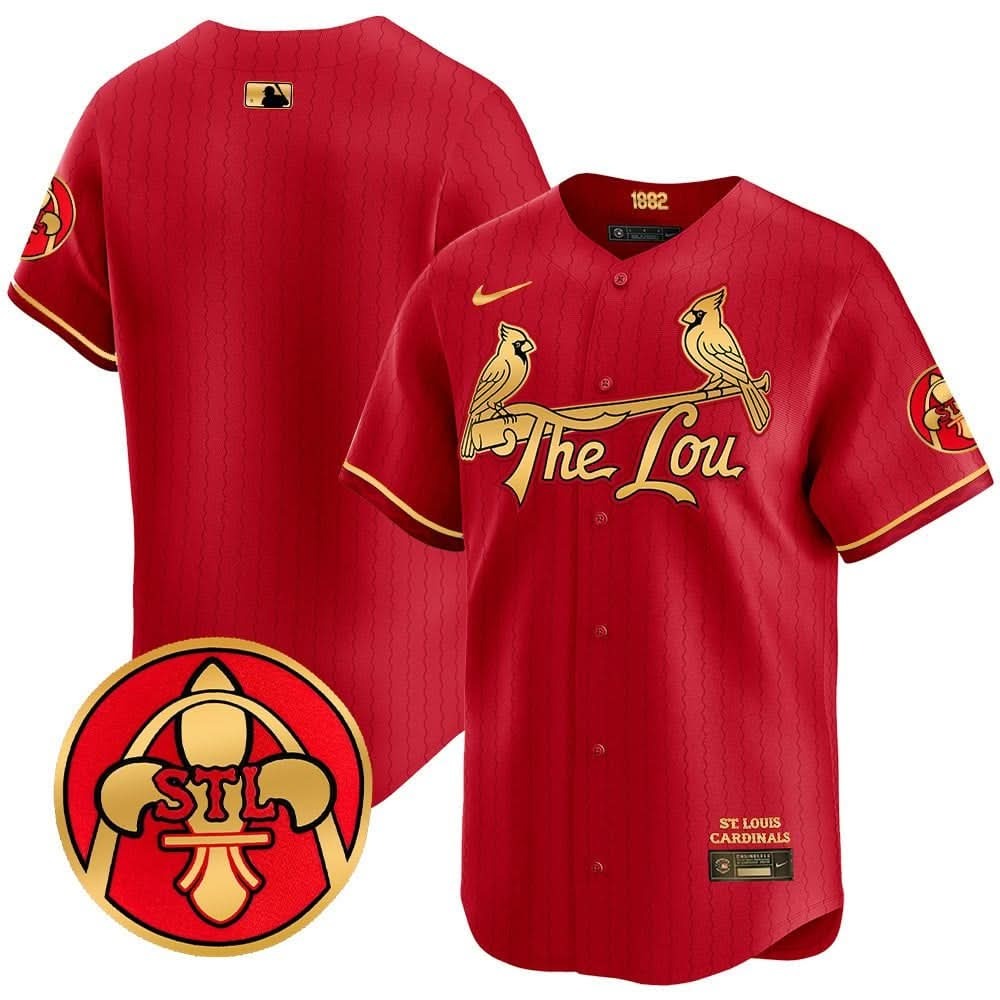 St. Louis Cardinals 2024 City Connect Vapor Premier Limited Jersey V2 - All Stitched - Limited Jersey | MLB Jersey St. Louis Cardinals 2024 City Connect Vapor Premier Limited Jersey V2 - All Stitched - Limited Jersey | MLB Jersey