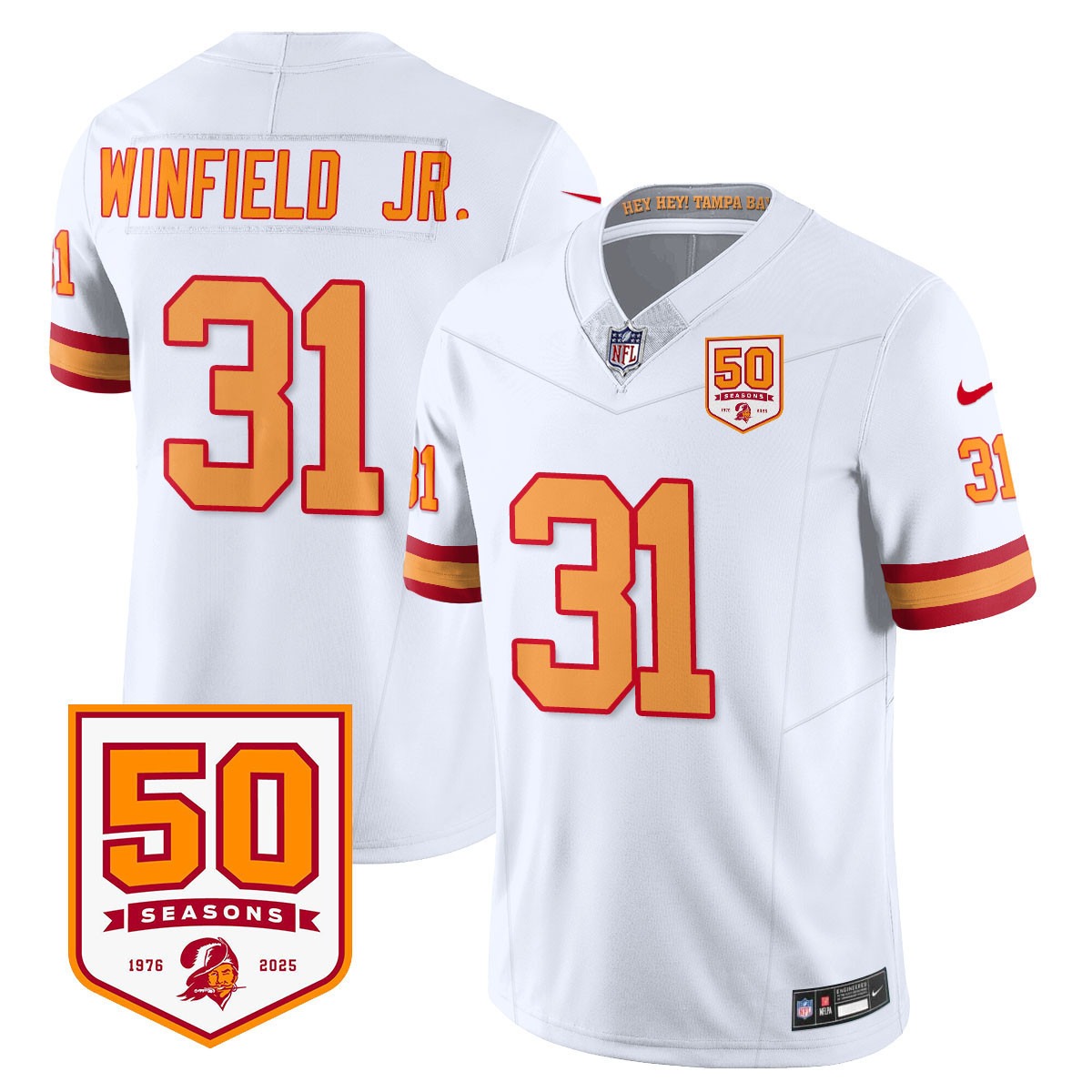 Men's Tampa Bay Buccaneers '76 Vapor Limited Jersey - All Stitched - Limited Jersey | NFL Jersey Men's Tampa Bay Buccaneers '76 Vapor Limited Jersey - All Stitched - Limited Jersey | NFL Jersey