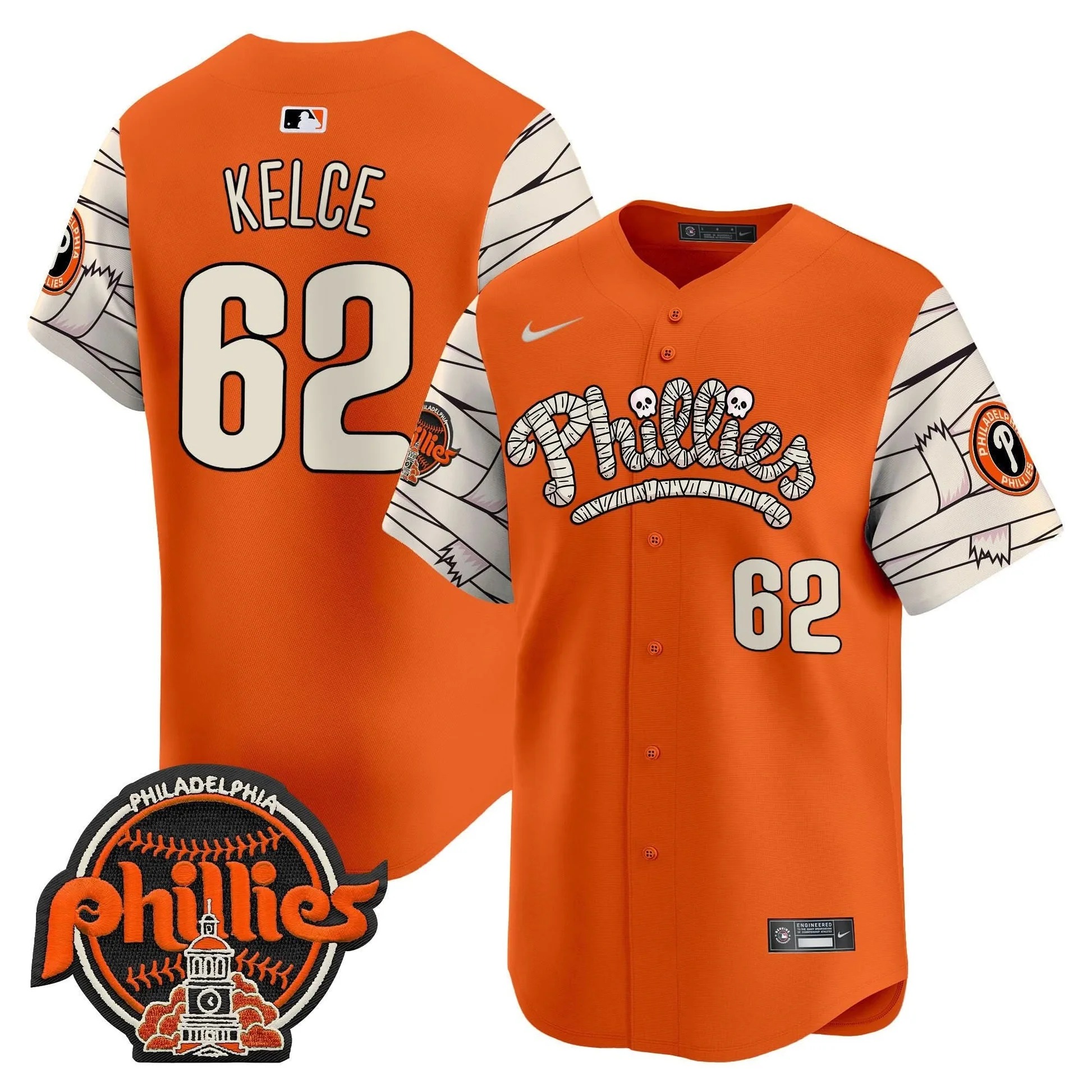 Phillies Halloween Vapor Premier Limited Jersey V2 - All Stitched - Limited Jersey | MLB Jersey Phillies Halloween Vapor Premier Limited Jersey V2 - All Stitched - Limited Jersey | MLB Jersey