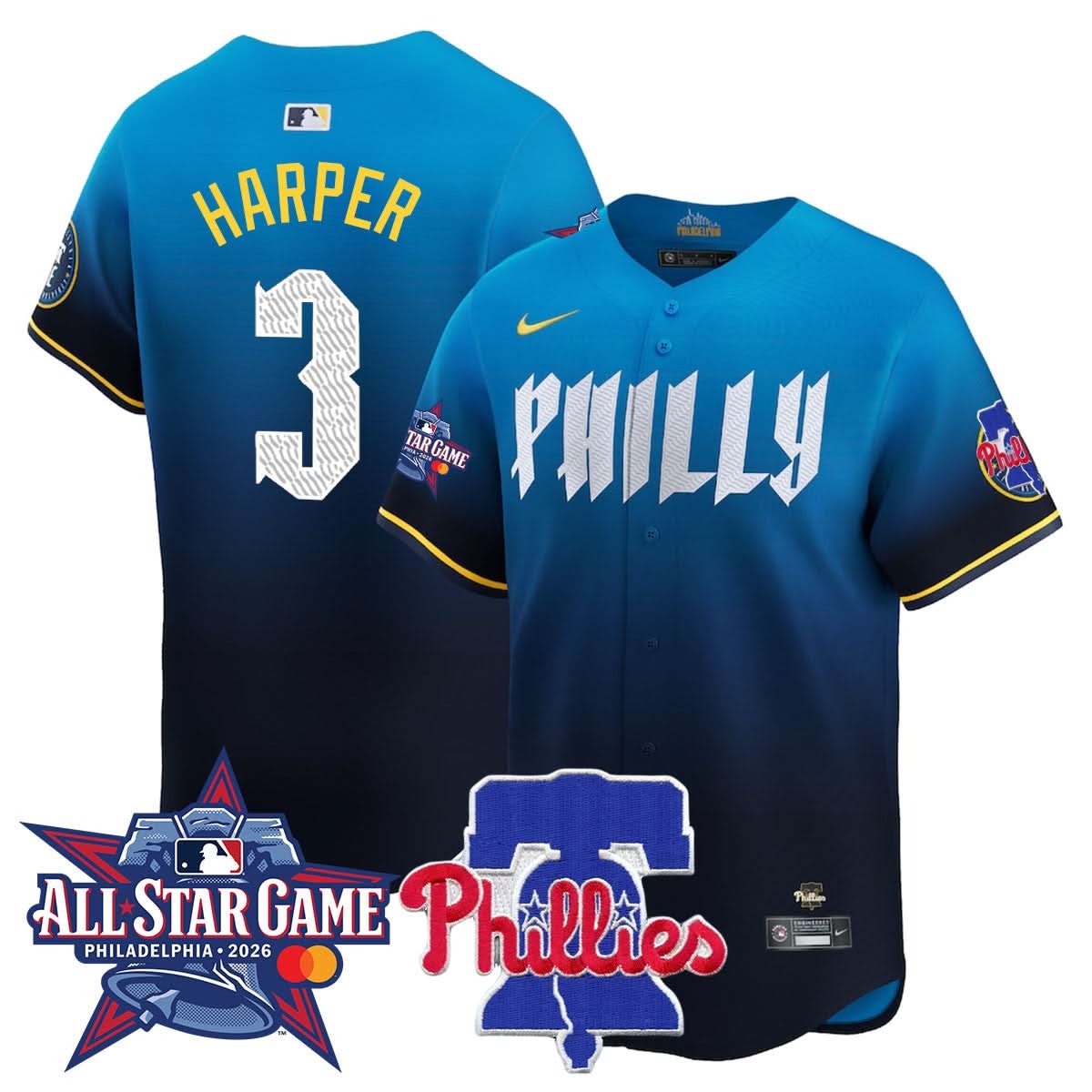 Philadelphia Phillies 2026 MLB All-Star Jersey - All Stitched - Limited Jersey | MLB Jersey Philadelphia Phillies 2026 MLB All-Star Jersey - All Stitched - Limited Jersey | MLB Jersey