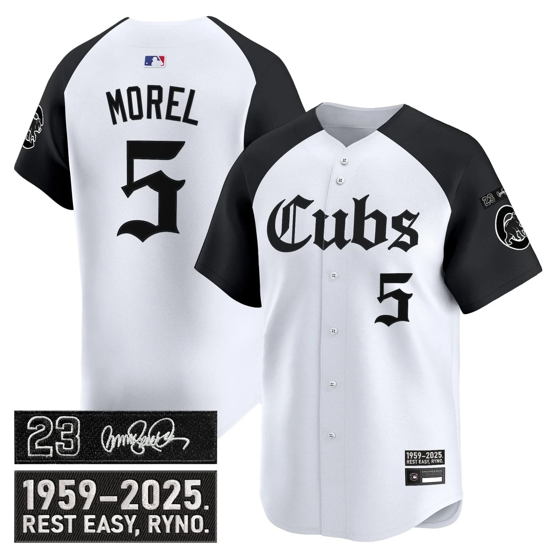 Chicago Cubs 'Ryne Sandberg Tribute' Vapor Premier Limited Jersey - Gothic Edition - All Stitched - Limited Jersey | MLB Jersey Chicago Cubs 'Ryne Sandberg Tribute' Vapor Premier Limited Jersey - Gothic Edition - All Stitched - Limited Jersey | MLB Jersey