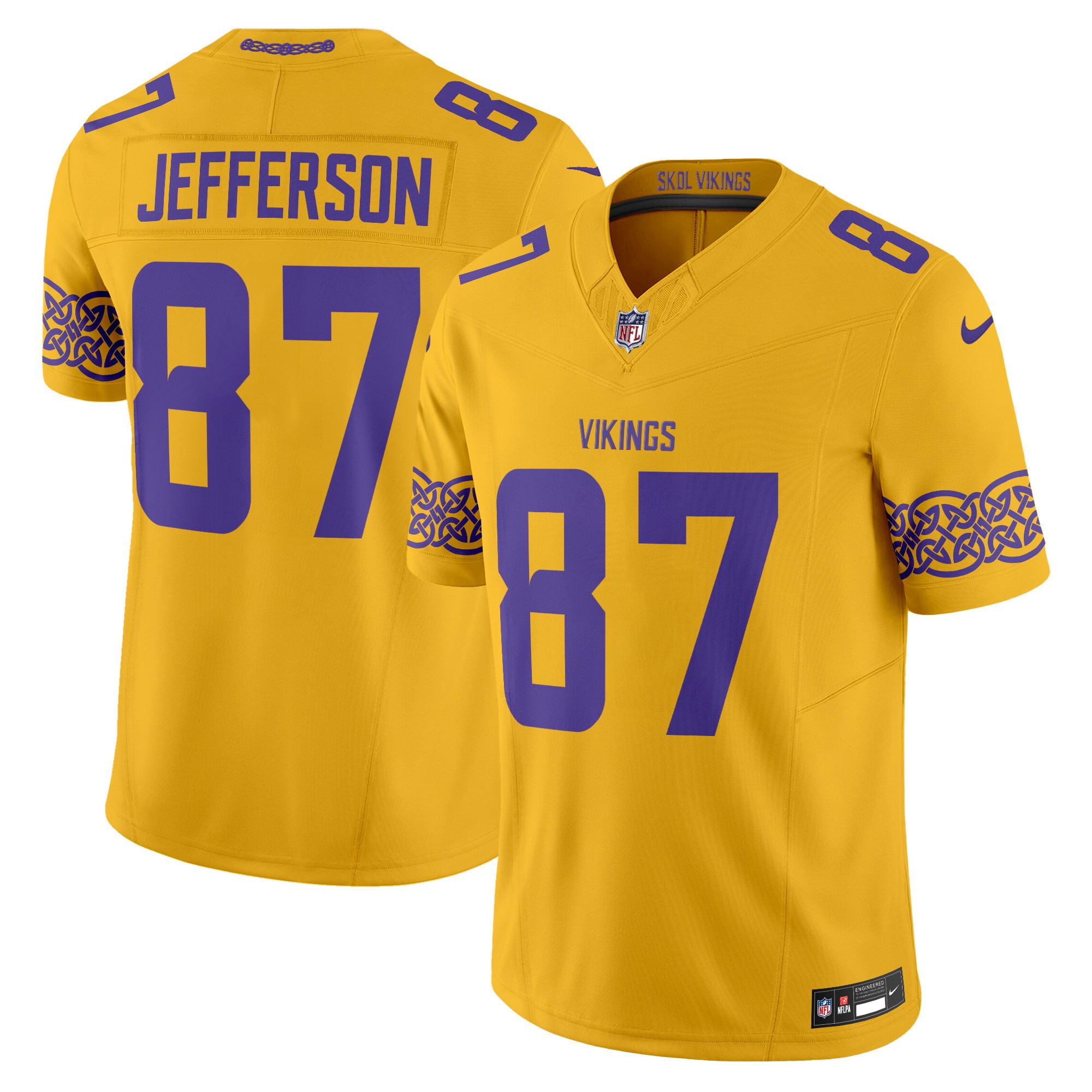 Men's Minnesota Vikings Nordic Pattern Vapor Limited Jersey - All Stitched - Limited Jersey | NFL Jersey Men's Minnesota Vikings Nordic Pattern Vapor Limited Jersey - All Stitched - Limited Jersey | NFL Jersey