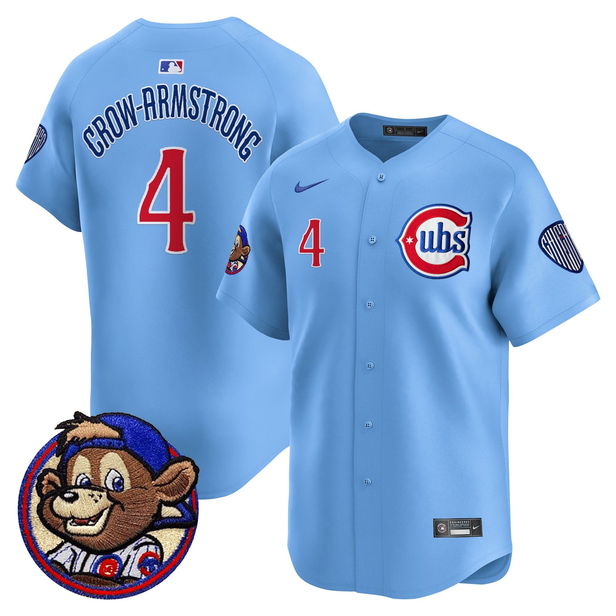 Men's Chicago Cubs Clark Patch Vapor Premier Limited Jersey - All Stitched - Limited Jersey | MLB Jersey Men's Chicago Cubs Clark Patch Vapor Premier Limited Jersey - All Stitched - Limited Jersey | MLB Jersey
