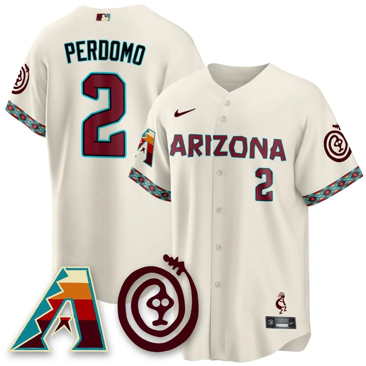 Arizona Diamondbacks City Connect Concept Jersey V2 - All Stitched - Limited Jersey | MLB Jersey Arizona Diamondbacks City Connect Concept Jersey V2 - All Stitched - Limited Jersey | MLB Jersey