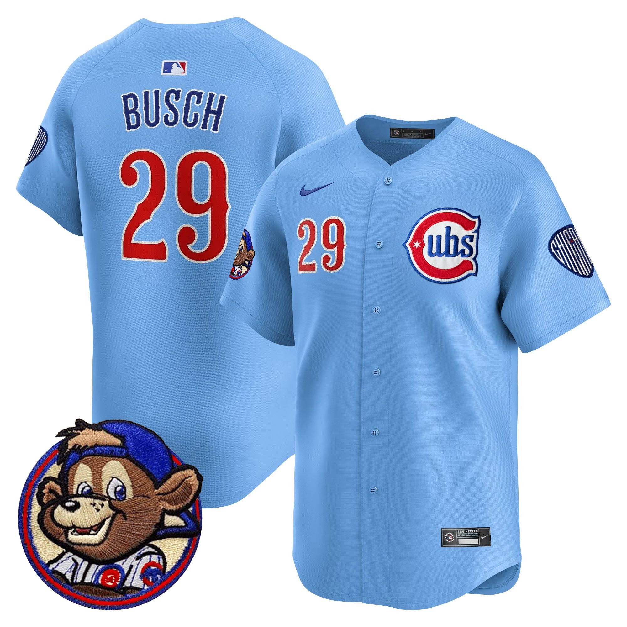 Men's Chicago Cubs Clark Patch Vapor Premier Limited Jersey - All Stitched - Limited Jersey | MLB Jersey Men's Chicago Cubs Clark Patch Vapor Premier Limited Jersey - All Stitched - Limited Jersey | MLB Jersey