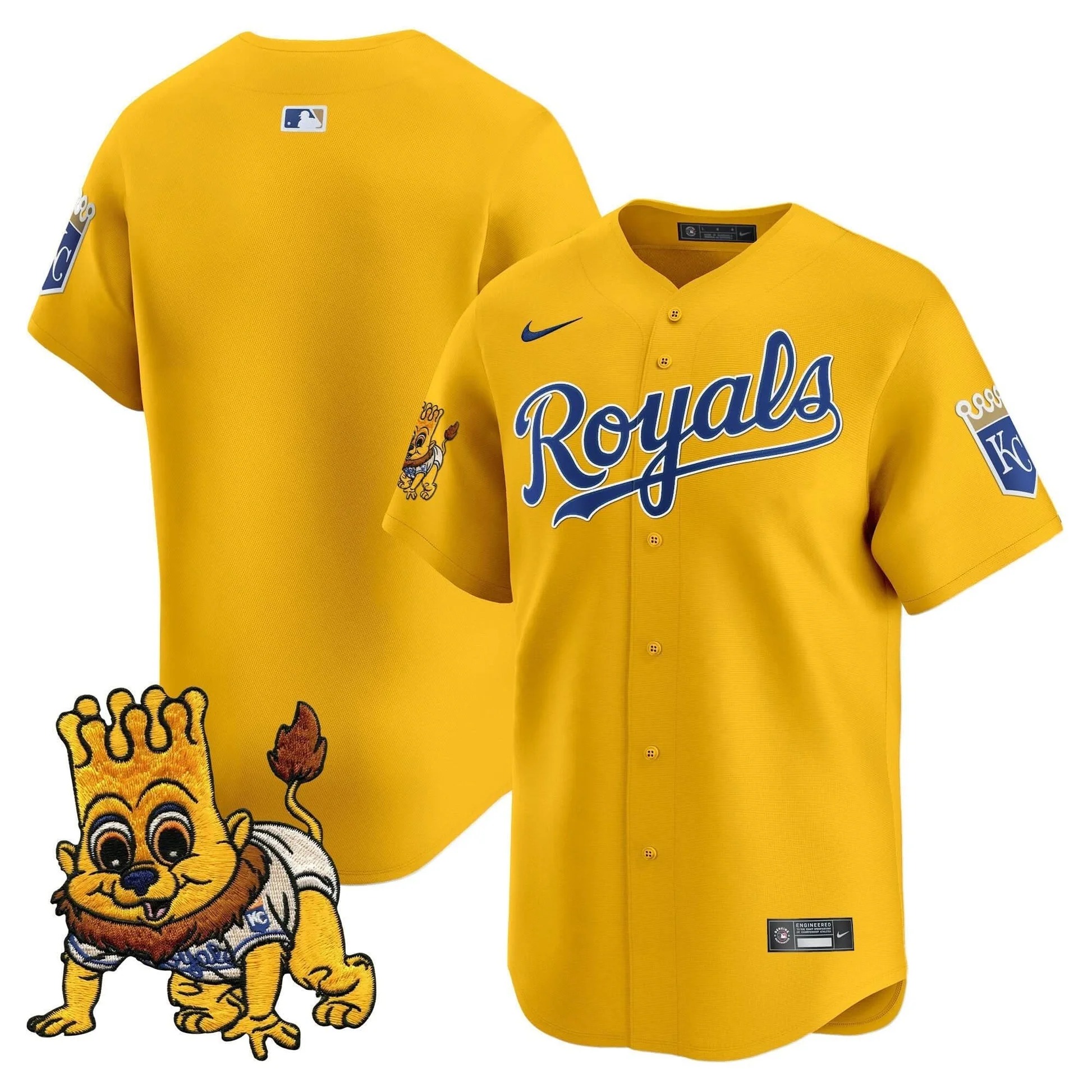 Kansas City Royals Sluggerrr Patch Vapor Premier Limited Jersey - All Stitched - Limited Jersey | MLB Jersey Kansas City Royals Sluggerrr Patch Vapor Premier Limited Jersey - All Stitched - Limited Jersey | MLB Jersey