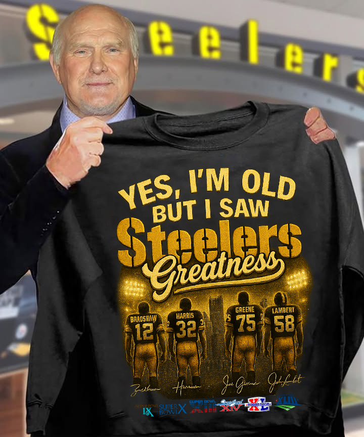 Pittsburgh Steelers | Pittsburgh Steelers Greatness - Limited | NFL Tshirt Pittsburgh Steelers | Pittsburgh Steelers Greatness - Limited | NFL Tshirt