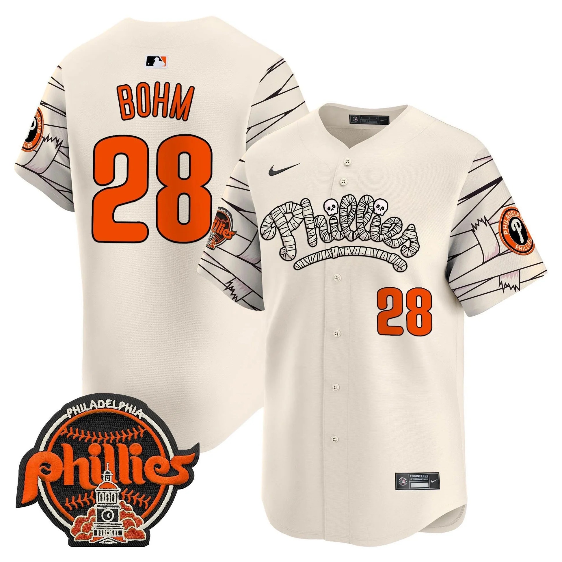 Phillies Halloween Vapor Premier Limited Jersey V2 - All Stitched - Limited Jersey | MLB Jersey Phillies Halloween Vapor Premier Limited Jersey V2 - All Stitched - Limited Jersey | MLB Jersey