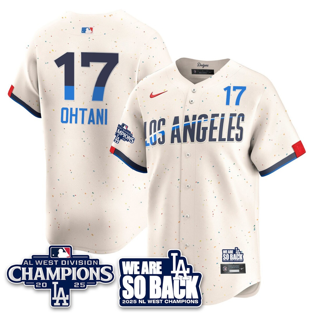 Los Angeles Dodgers 2025 NL West Division Champions Jersey - All Stitc - Limited Jersey | MLB Jersey Los Angeles Dodgers 2025 NL West Division Champions Jersey - All Stitc - Limited Jersey | MLB Jersey