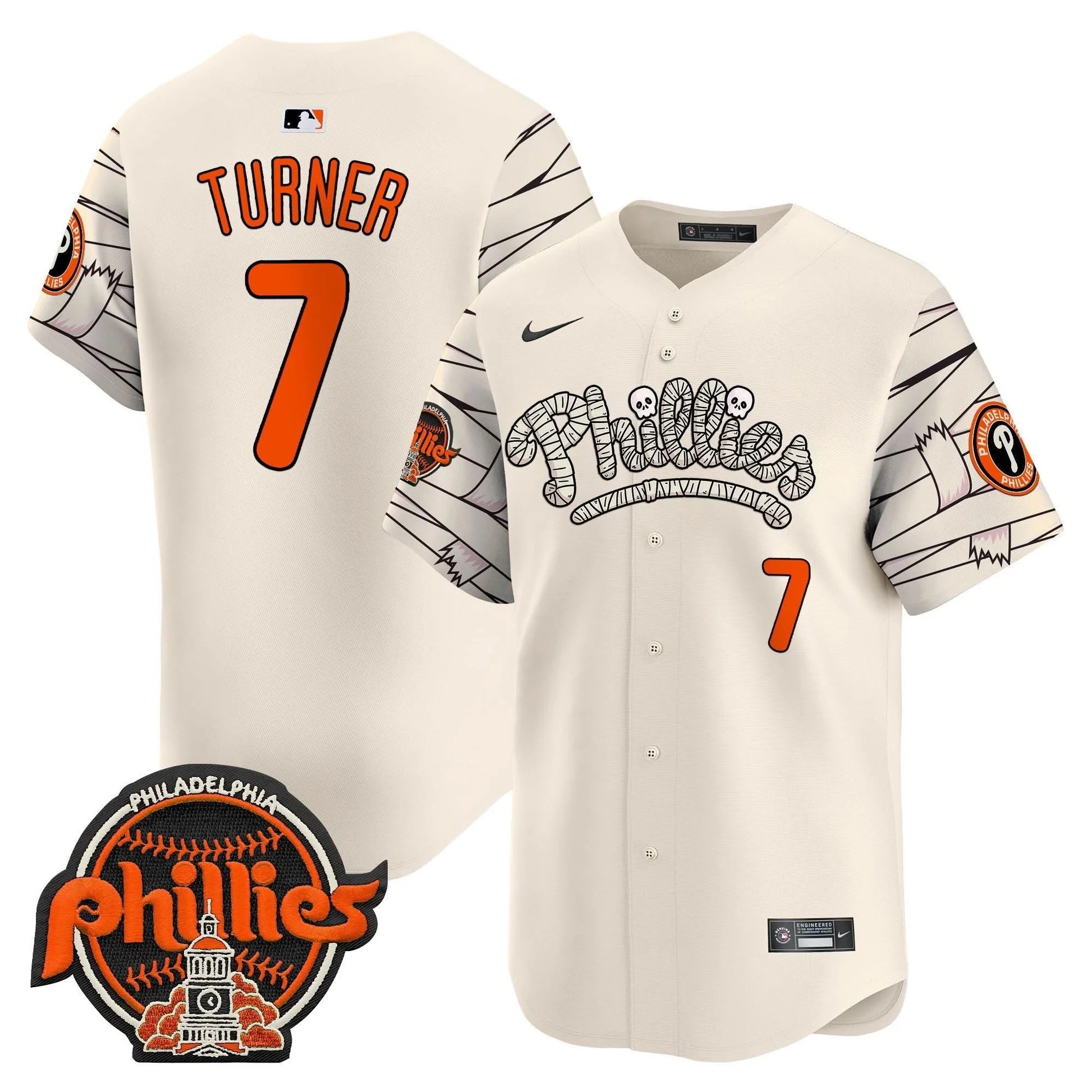 Phillies Halloween Vapor Premier Limited Jersey V2 - All Stitched - Limited Jersey | MLB Jersey Phillies Halloween Vapor Premier Limited Jersey V2 - All Stitched - Limited Jersey | MLB Jersey