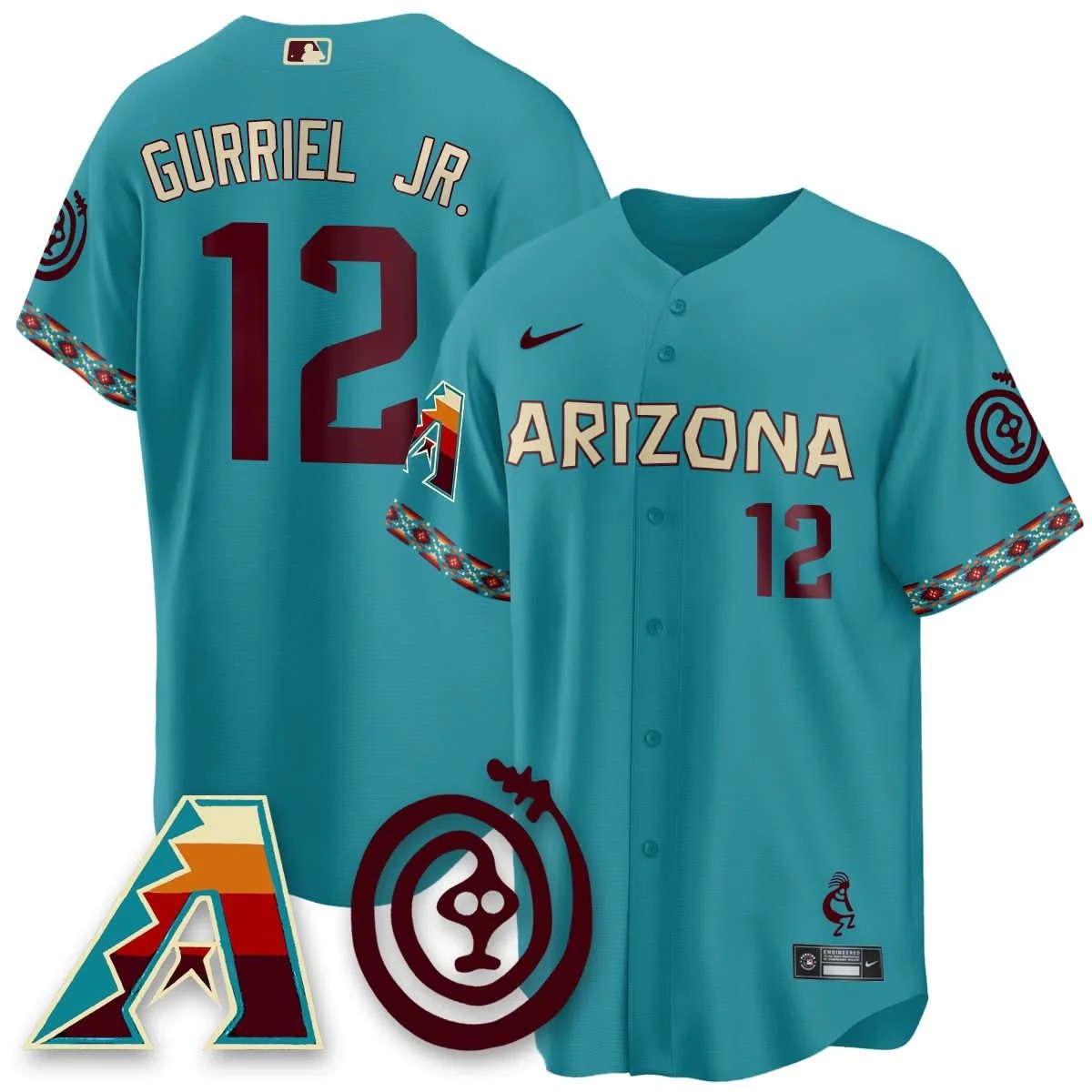Arizona Diamondbacks City Connect Concept Jersey V2 - All Stitched - Limited Jersey | MLB Jersey Arizona Diamondbacks City Connect Concept Jersey V2 - All Stitched - Limited Jersey | MLB Jersey