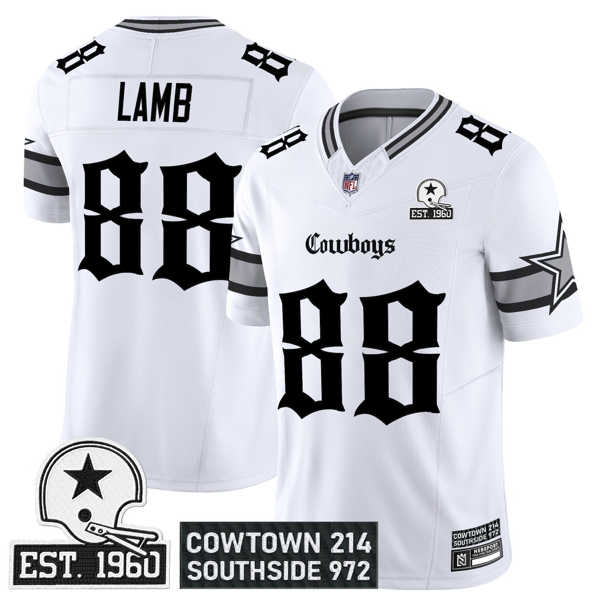 Men's Dallas Cowboys 'Gothic Lone Star Edition' Vapor Limited Jersey - All Stitched - Limited Jersey | NFL Jersey Men's Dallas Cowboys 'Gothic Lone Star Edition' Vapor Limited Jersey - All Stitched - Limited Jersey | NFL Jersey