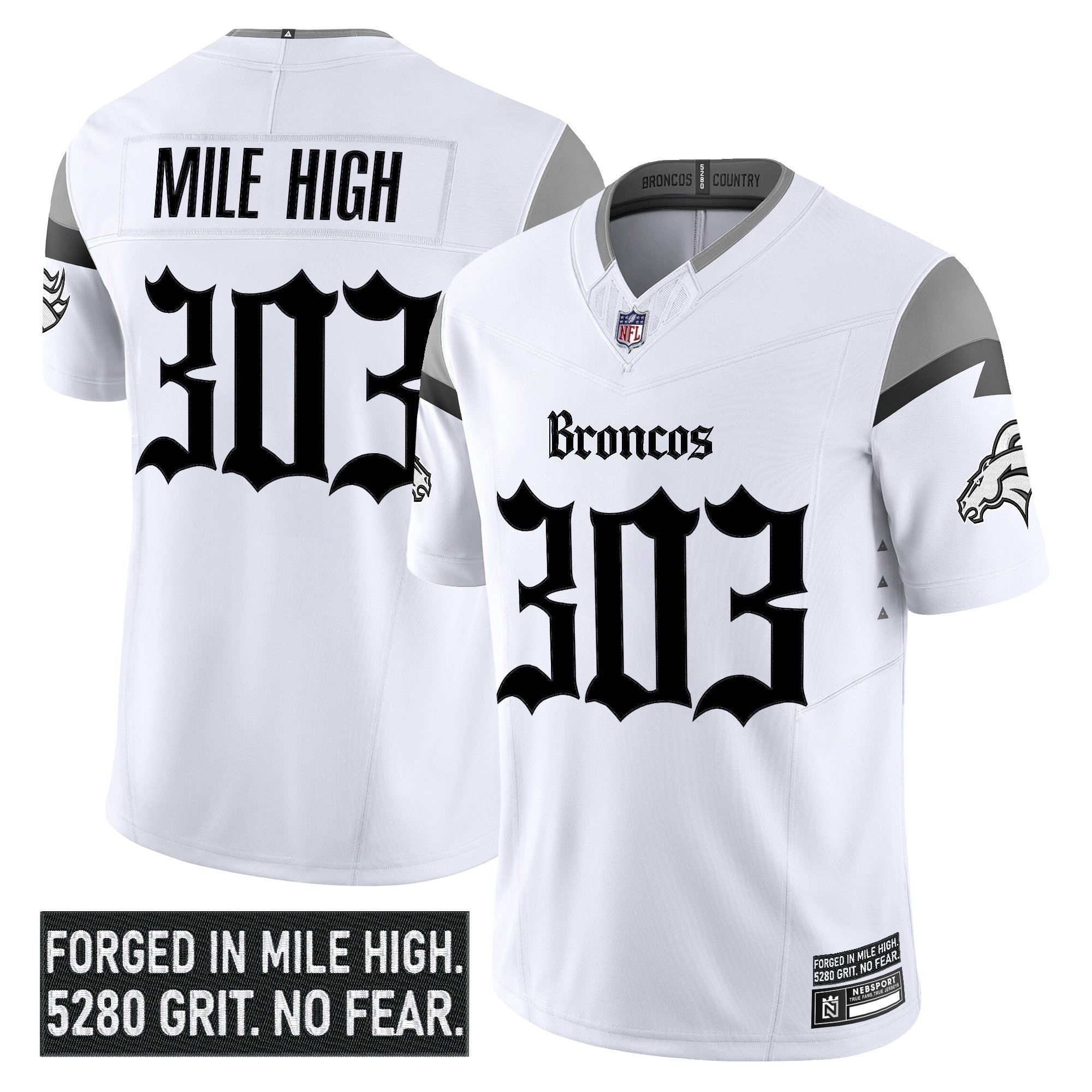 Men's Denver Broncos 'Gothic Mile High Shadows Edition' Vapor Limited Jersey - All Stitched - Limited Jersey | NFL Jersey Men's Denver Broncos 'Gothic Mile High Shadows Edition' Vapor Limited Jersey - All Stitched - Limited Jersey | NFL Jersey