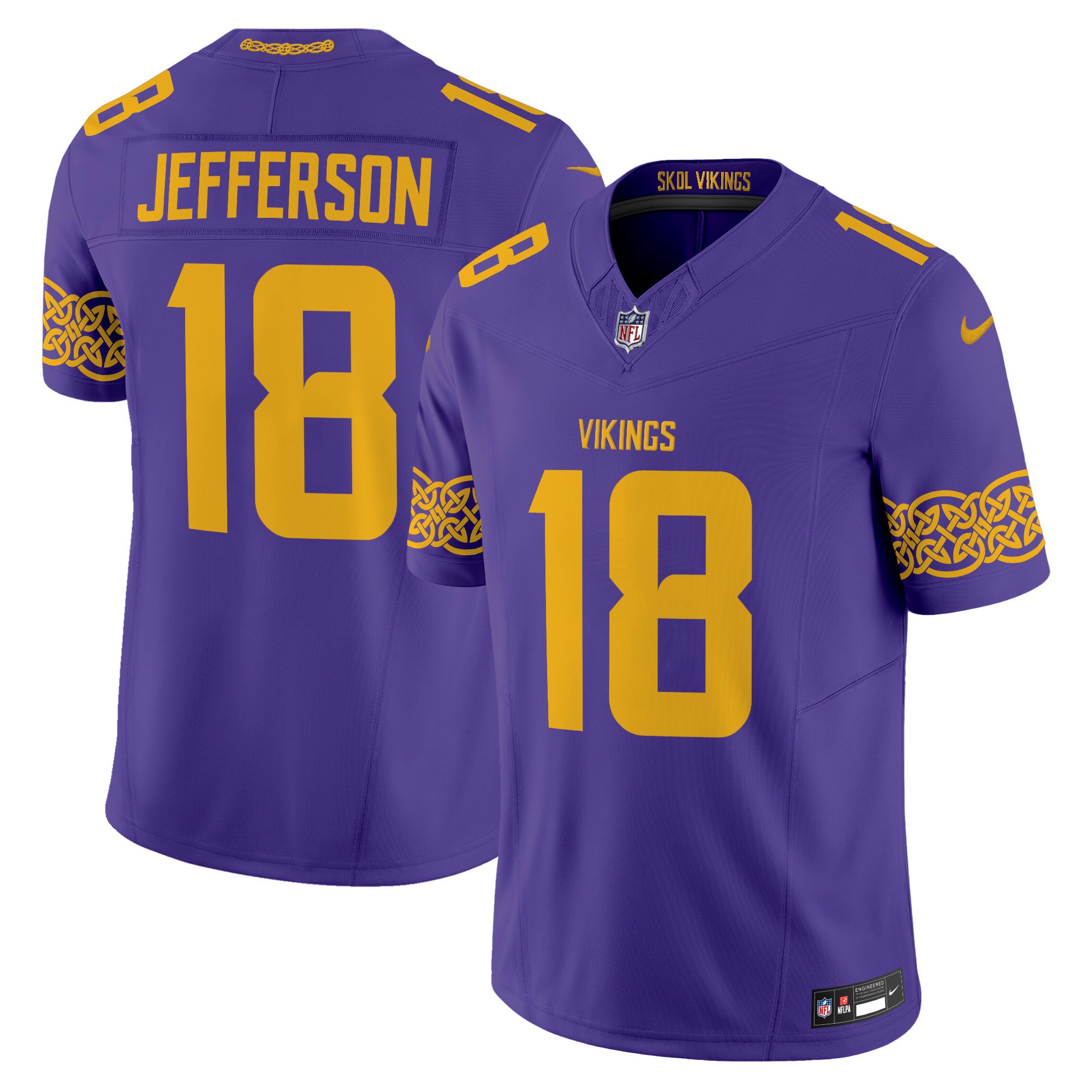 Men's Minnesota Vikings Nordic Pattern Vapor Limited Jersey - All Stitched - Limited Jersey | NFL Jersey Men's Minnesota Vikings Nordic Pattern Vapor Limited Jersey - All Stitched - Limited Jersey | NFL Jersey