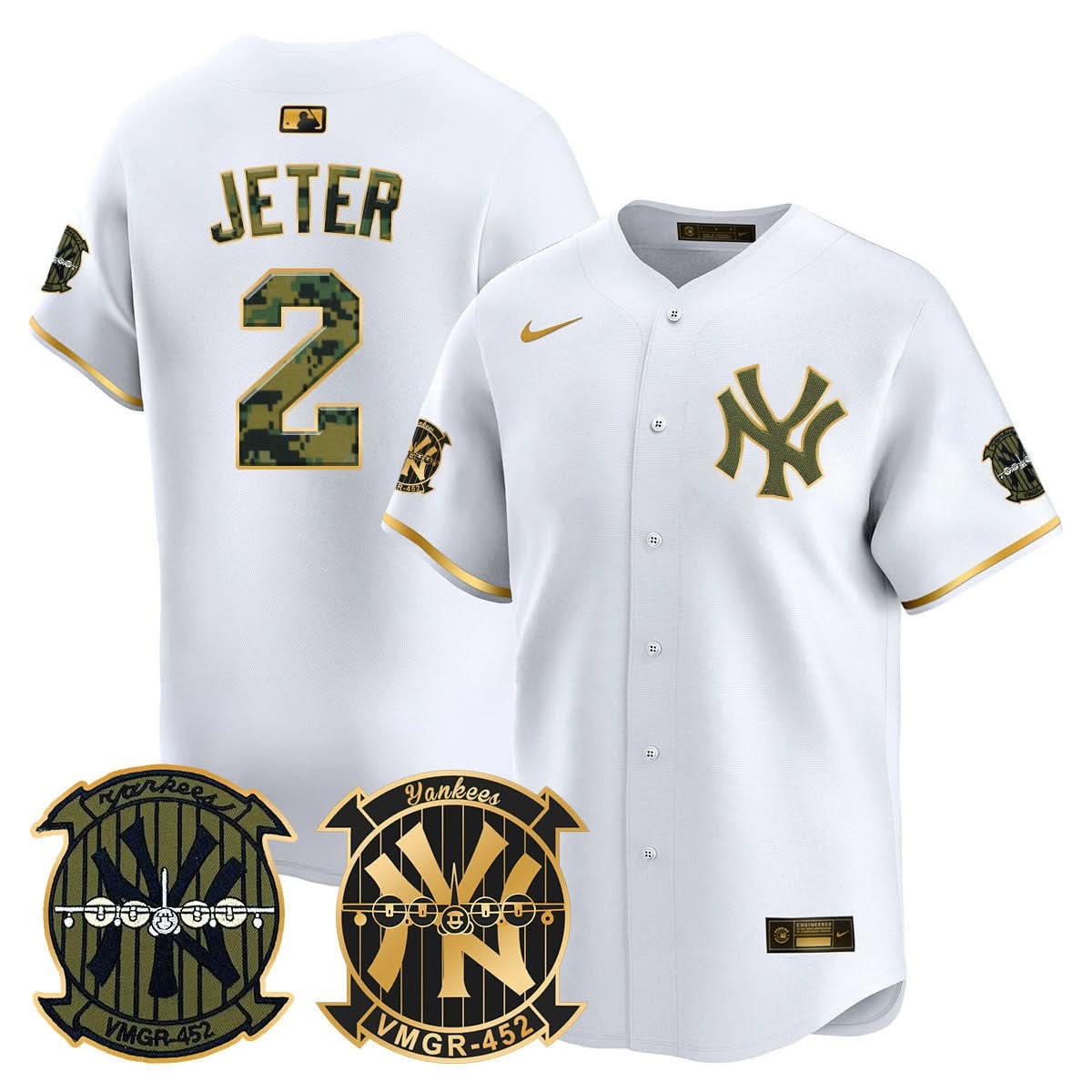 New York Yankees Woodland USMC Alternate Vapor Premier Limited Custom Jersey - All Stitched - Limited Jersey | MLB Jersey New York Yankees Woodland USMC Alternate Vapor Premier Limited Custom Jersey - All Stitched - Limited Jersey | MLB Jersey