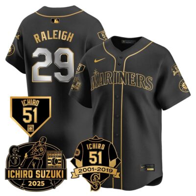 Seattle Mariners Ichiro Number Retirement Jersey - All Stitched - Limited Jersey | MLB Jersey