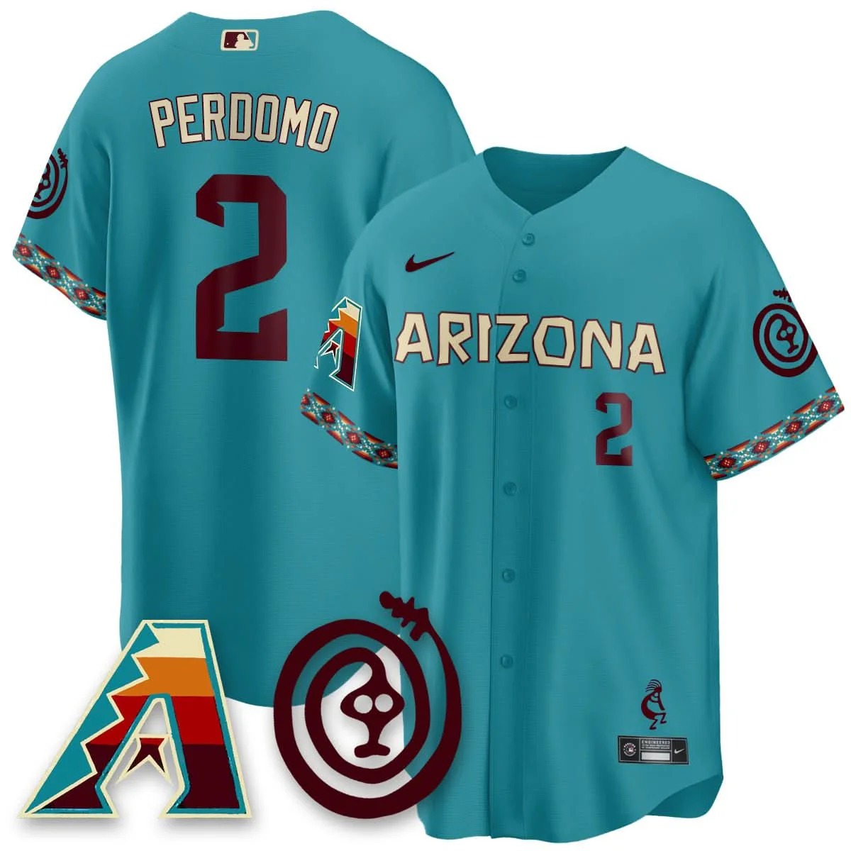 Arizona Diamondbacks City Connect Concept Jersey V2 - All Stitched - Limited Jersey | MLB Jersey Arizona Diamondbacks City Connect Concept Jersey V2 - All Stitched - Limited Jersey | MLB Jersey