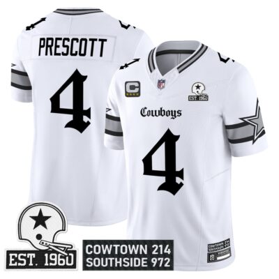 Men's Dallas Cowboys 'Gothic Lone Star Edition' Vapor Limited Jersey - All Stitched - Limited Jersey | NFL Jersey Men's Dallas Cowboys 'Gothic Lone Star Edition' Vapor Limited Jersey - All Stitched - Limited Jersey | NFL Jersey