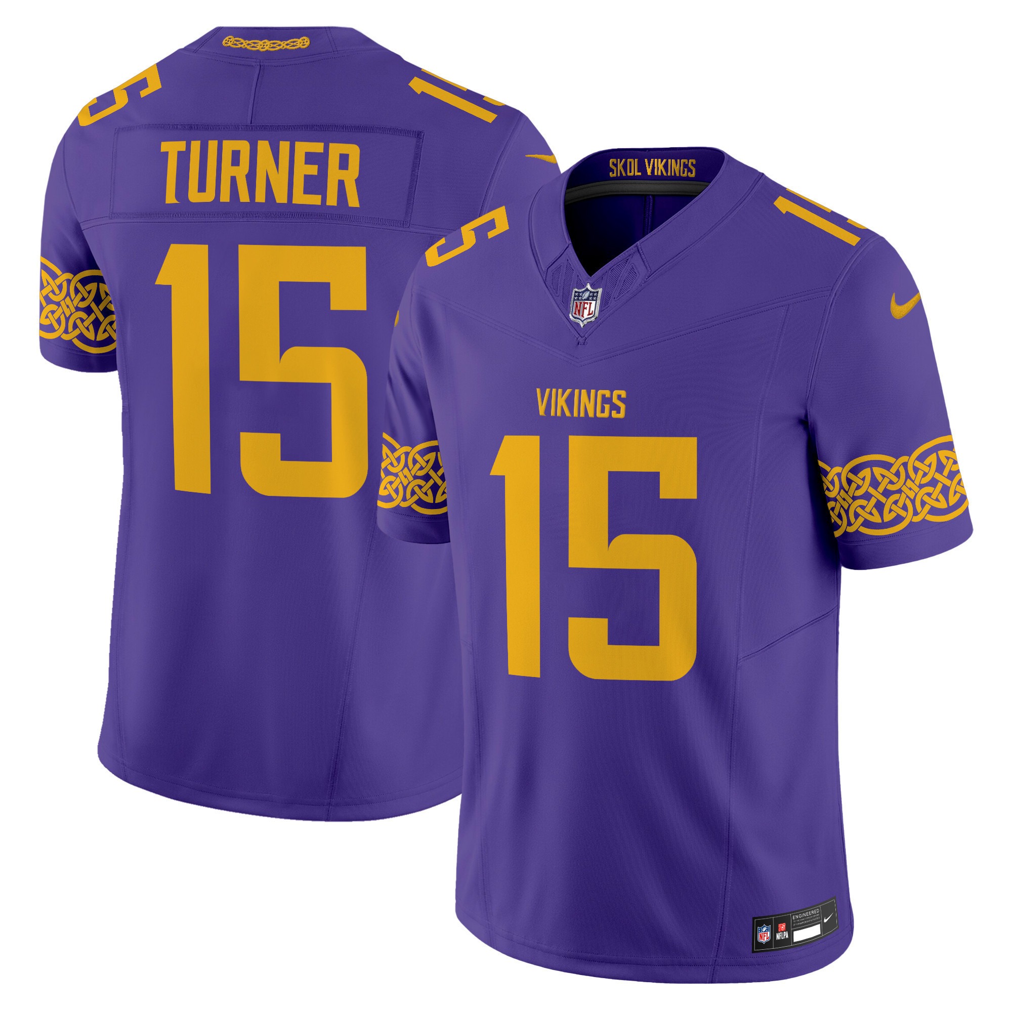Men's Minnesota Vikings Nordic Pattern Vapor Limited Jersey - All Stitched - Limited Jersey | NFL Jersey Men's Minnesota Vikings Nordic Pattern Vapor Limited Jersey - All Stitched - Limited Jersey | NFL Jersey