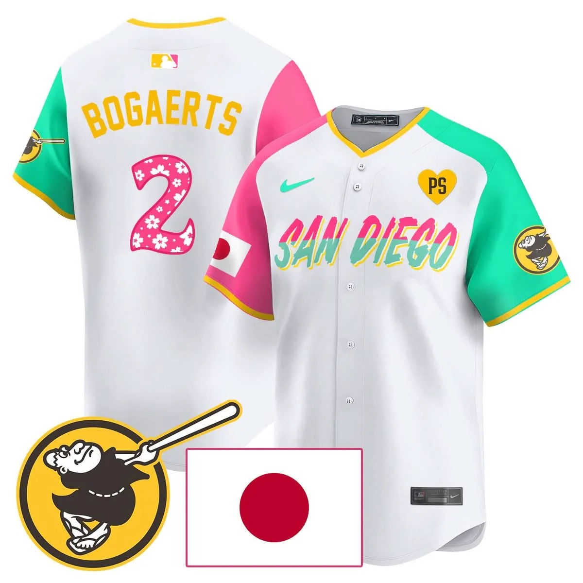 San Diego Padres Japanese Heritage Jersey - All Stitched - Limited Jersey | MLB Jersey San Diego Padres Japanese Heritage Jersey - All Stitched - Limited Jersey | MLB Jersey