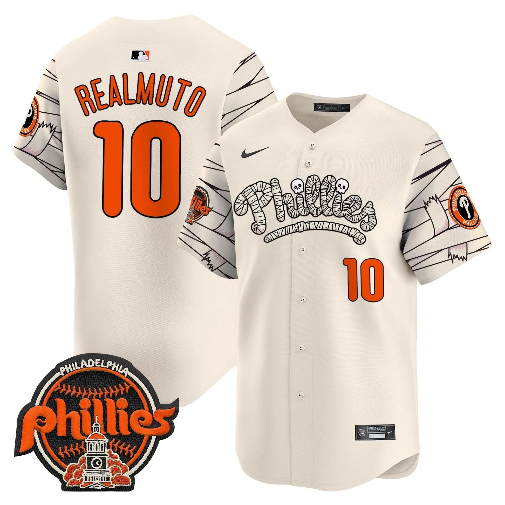 Phillies Halloween Vapor Premier Limited Jersey V2 - All Stitched - Limited Jersey | MLB Jersey Phillies Halloween Vapor Premier Limited Jersey V2 - All Stitched - Limited Jersey | MLB Jersey