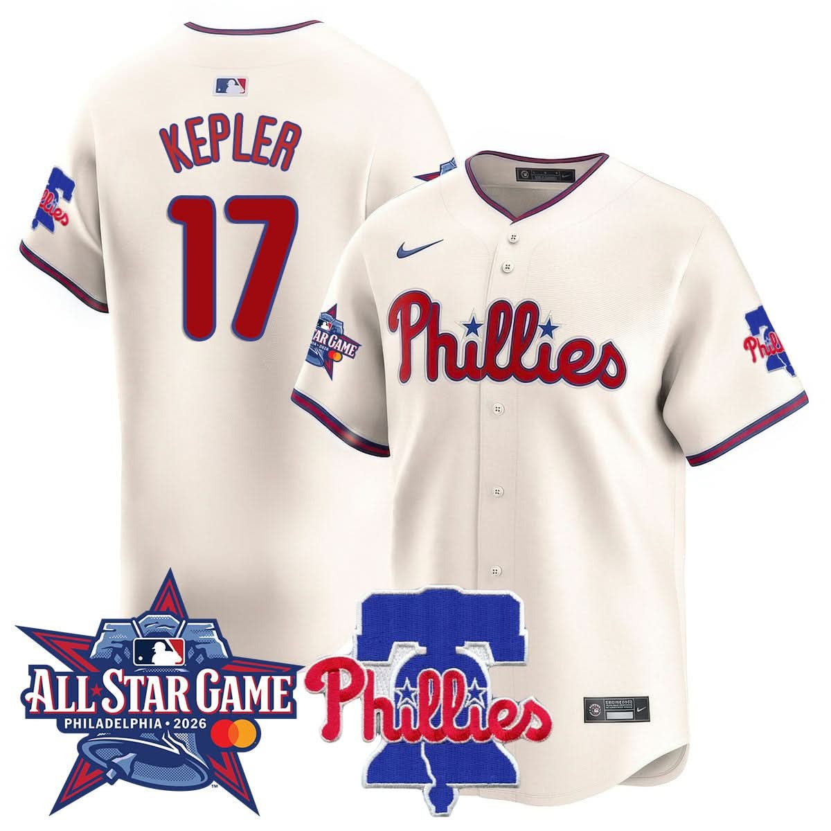 Philadelphia Phillies 2026 MLB All-Star Jersey - All Stitched - Limited Jersey | MLB Jersey Philadelphia Phillies 2026 MLB All-Star Jersey - All Stitched - Limited Jersey | MLB Jersey