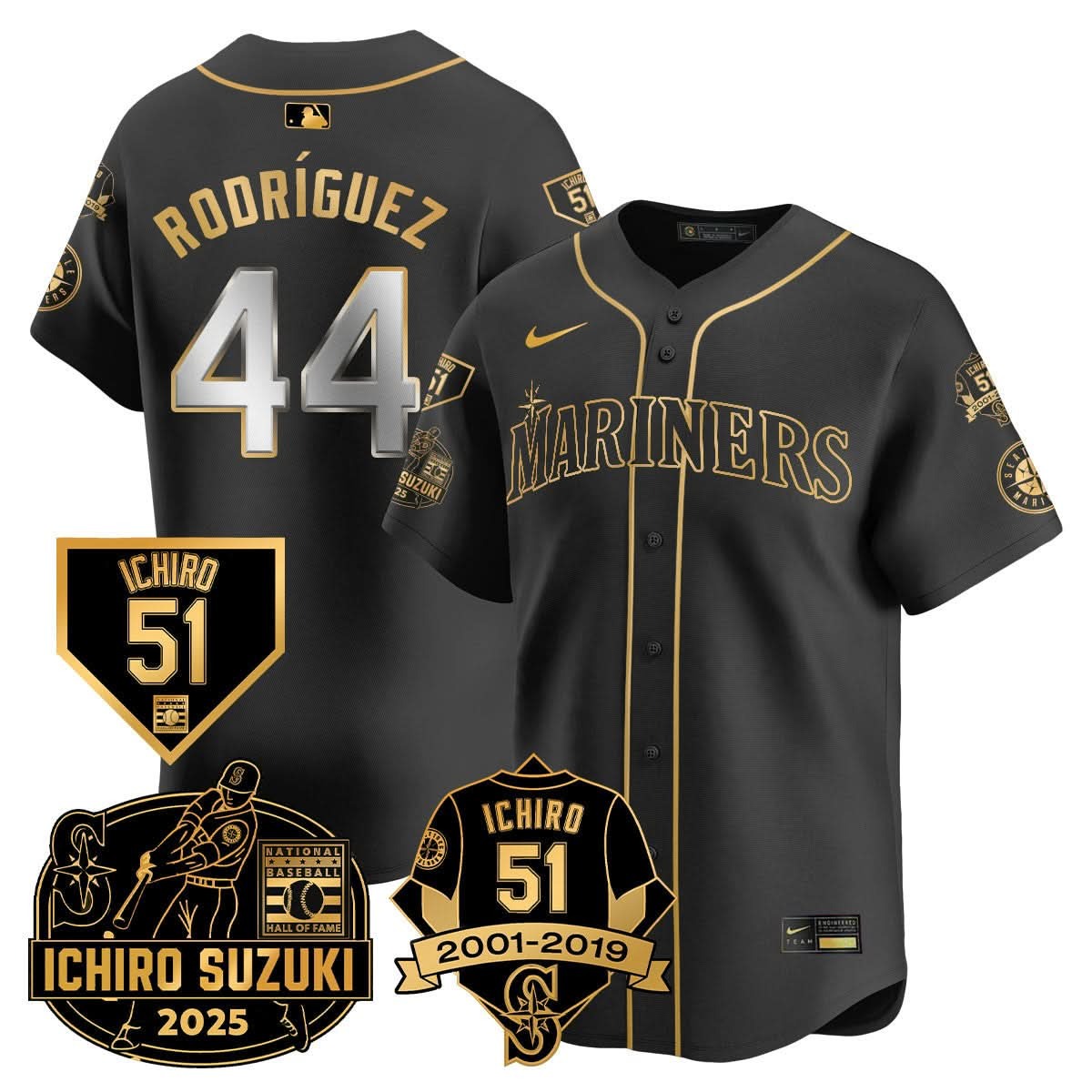 Seattle Mariners Ichiro Number Retirement Jersey - All Stitched - Limited Jersey | MLB Jersey Seattle Mariners Ichiro Number Retirement Jersey - All Stitched - Limited Jersey | MLB Jersey
