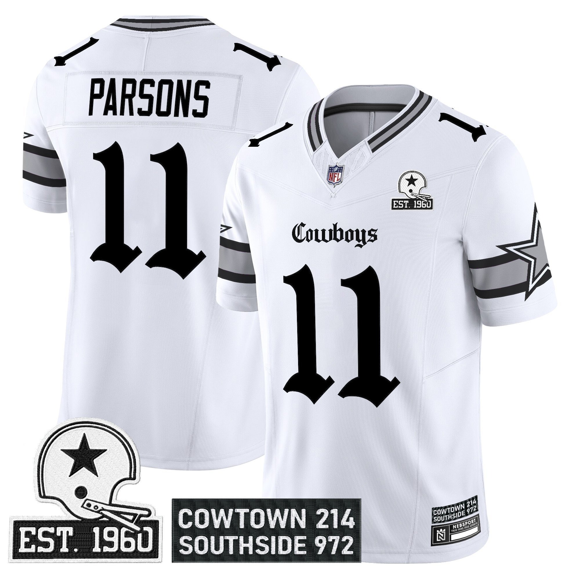 Men's Dallas Cowboys 'Gothic Lone Star Edition' Vapor Limited Jersey - All Stitched - Limited Jersey | NFL Jersey Men's Dallas Cowboys 'Gothic Lone Star Edition' Vapor Limited Jersey - All Stitched - Limited Jersey | NFL Jersey