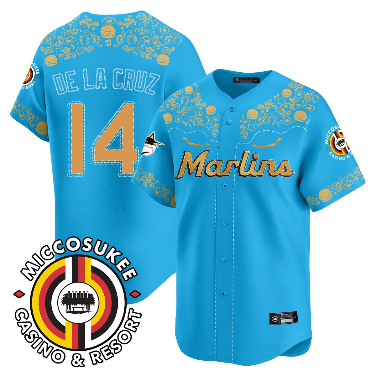 Men's Miami Marlins Mystery Edition Jersey - All Stitched - Limited Jersey | MLB Jersey Men's Miami Marlins Mystery Edition Jersey - All Stitched - Limited Jersey | MLB Jersey