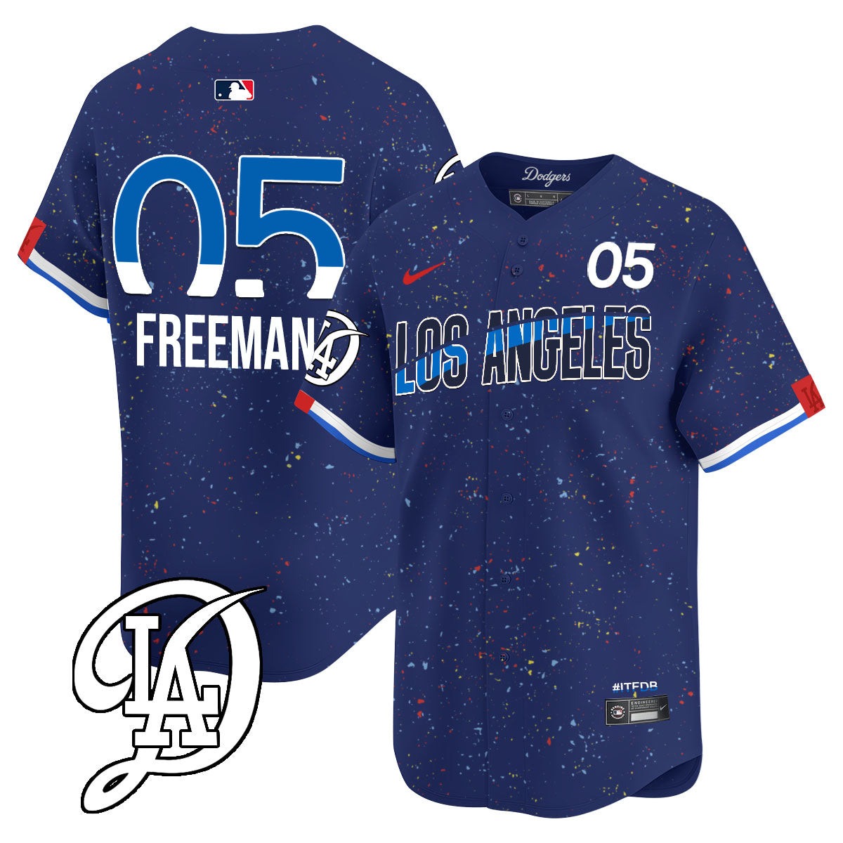 Men's Los Angeles Dodgers 2024 City Connect Limited Jersey - All Stitched - Limited Jersey | MLB Jersey Men's Los Angeles Dodgers 2024 City Connect Limited Jersey - All Stitched - Limited Jersey | MLB Jersey