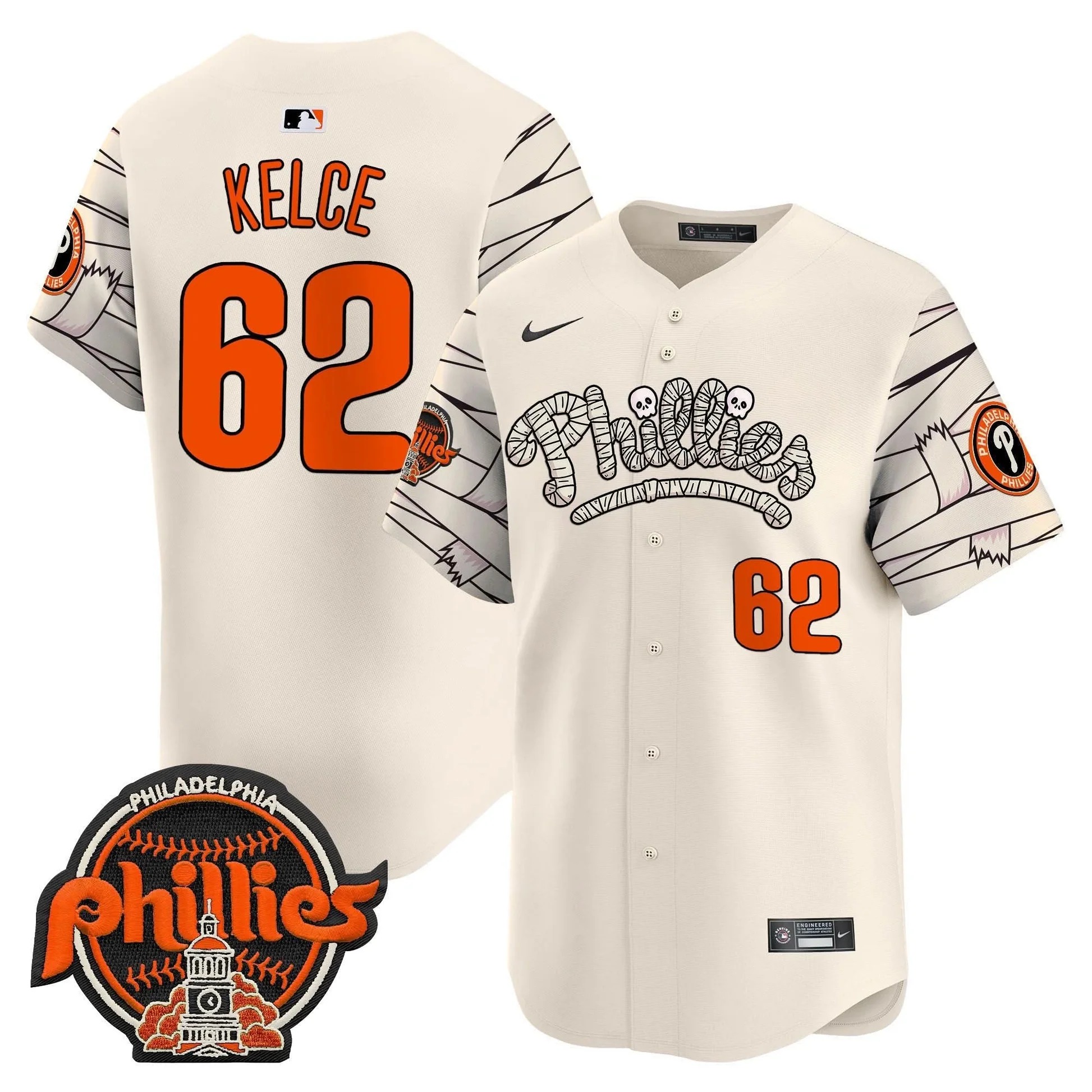 Phillies Halloween Vapor Premier Limited Jersey V2 - All Stitched - Limited Jersey | MLB Jersey Phillies Halloween Vapor Premier Limited Jersey V2 - All Stitched - Limited Jersey | MLB Jersey