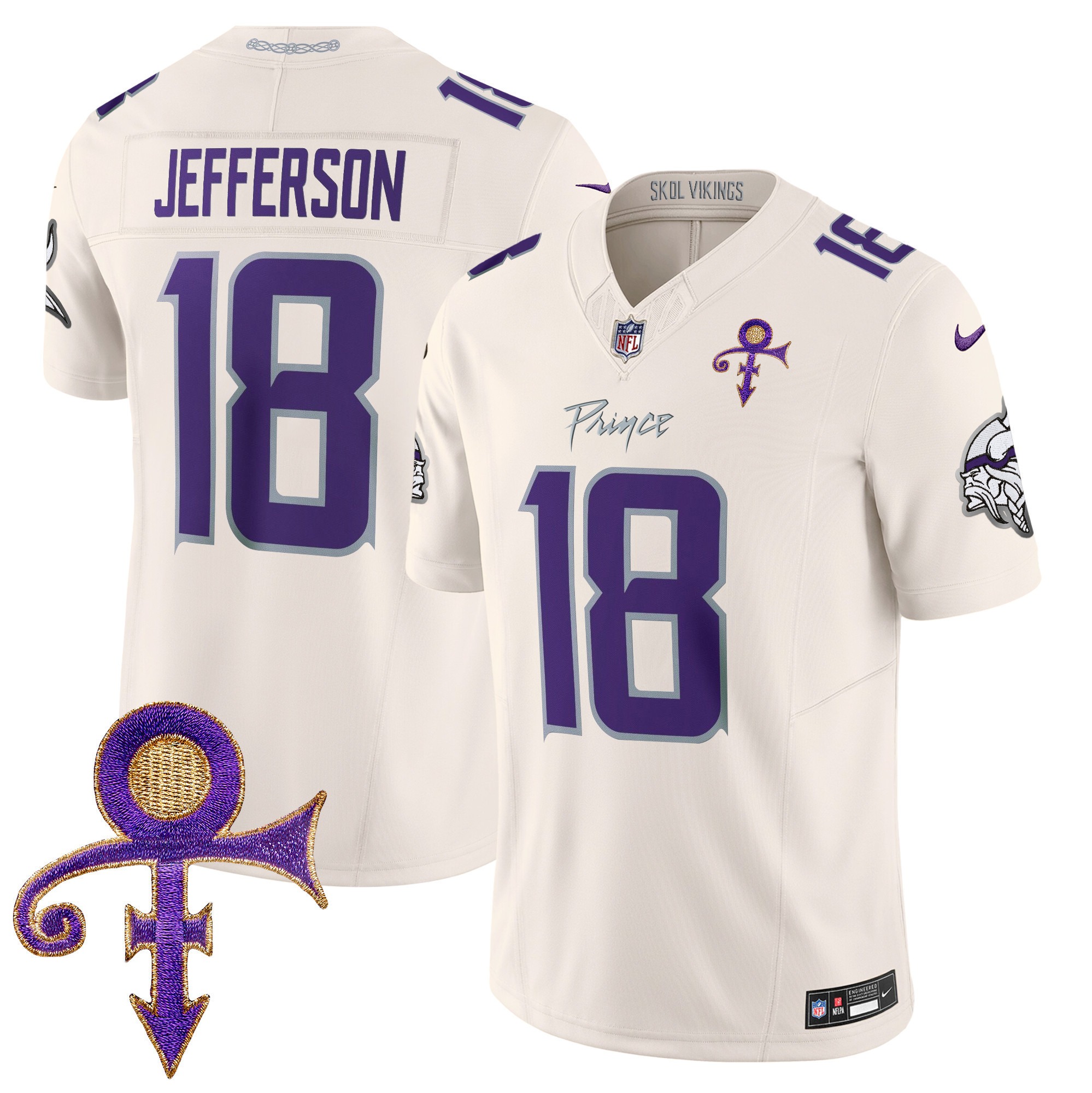 Men's Minnesota Vikings 2024 Prince Vapor Limited Jersey - All Stitched - Limited Jersey | NFL Jersey Men's Minnesota Vikings 2024 Prince Vapor Limited Jersey - All Stitched - Limited Jersey | NFL Jersey