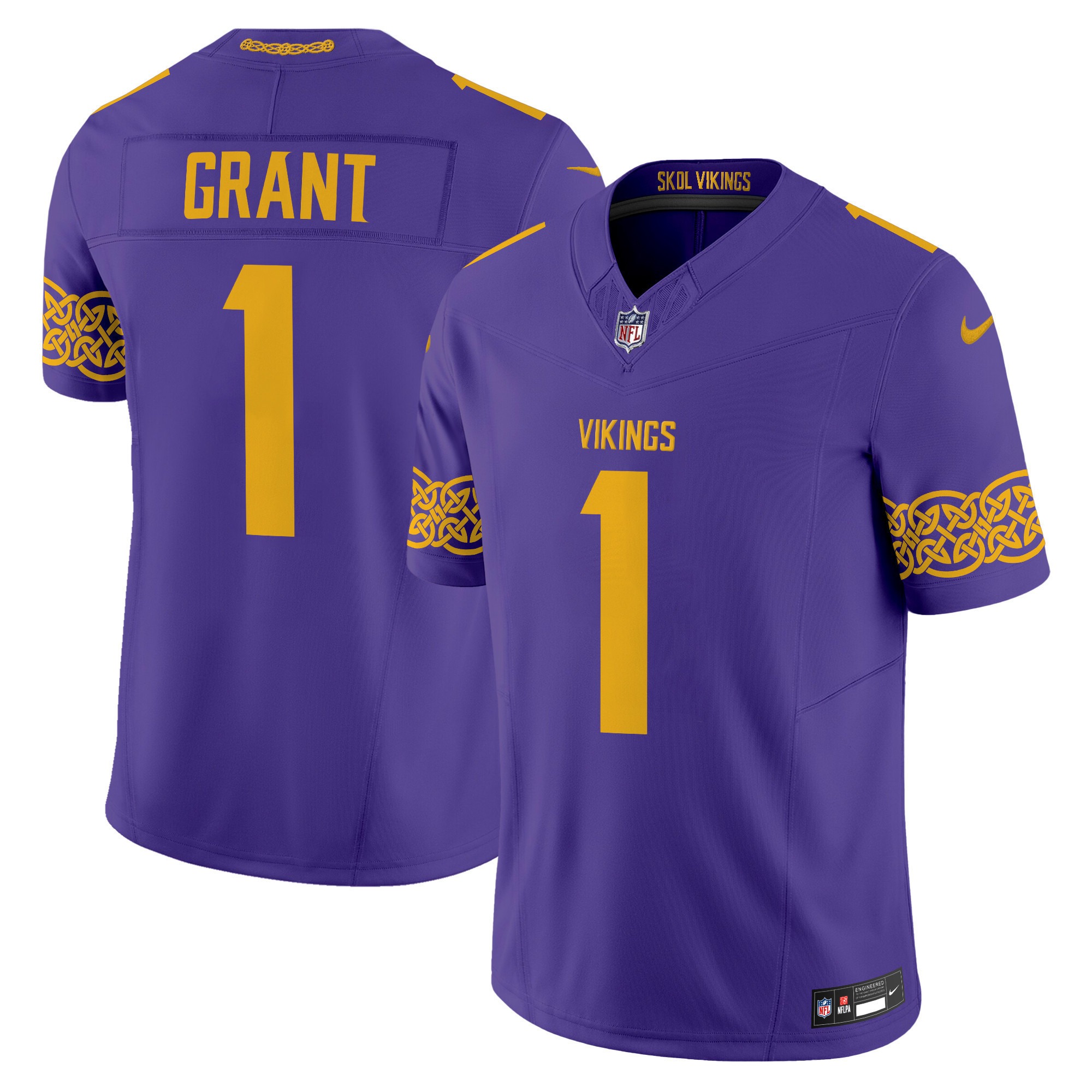 Men's Minnesota Vikings Nordic Pattern Vapor Limited Jersey - All Stitched - Limited Jersey | NFL Jersey Men's Minnesota Vikings Nordic Pattern Vapor Limited Jersey - All Stitched - Limited Jersey | NFL Jersey
