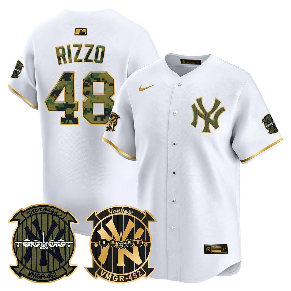 New York Yankees Woodland USMC Alternate Vapor Premier Limited Custom Jersey - All Stitched - Limited Jersey | MLB Jersey New York Yankees Woodland USMC Alternate Vapor Premier Limited Custom Jersey - All Stitched - Limited Jersey | MLB Jersey